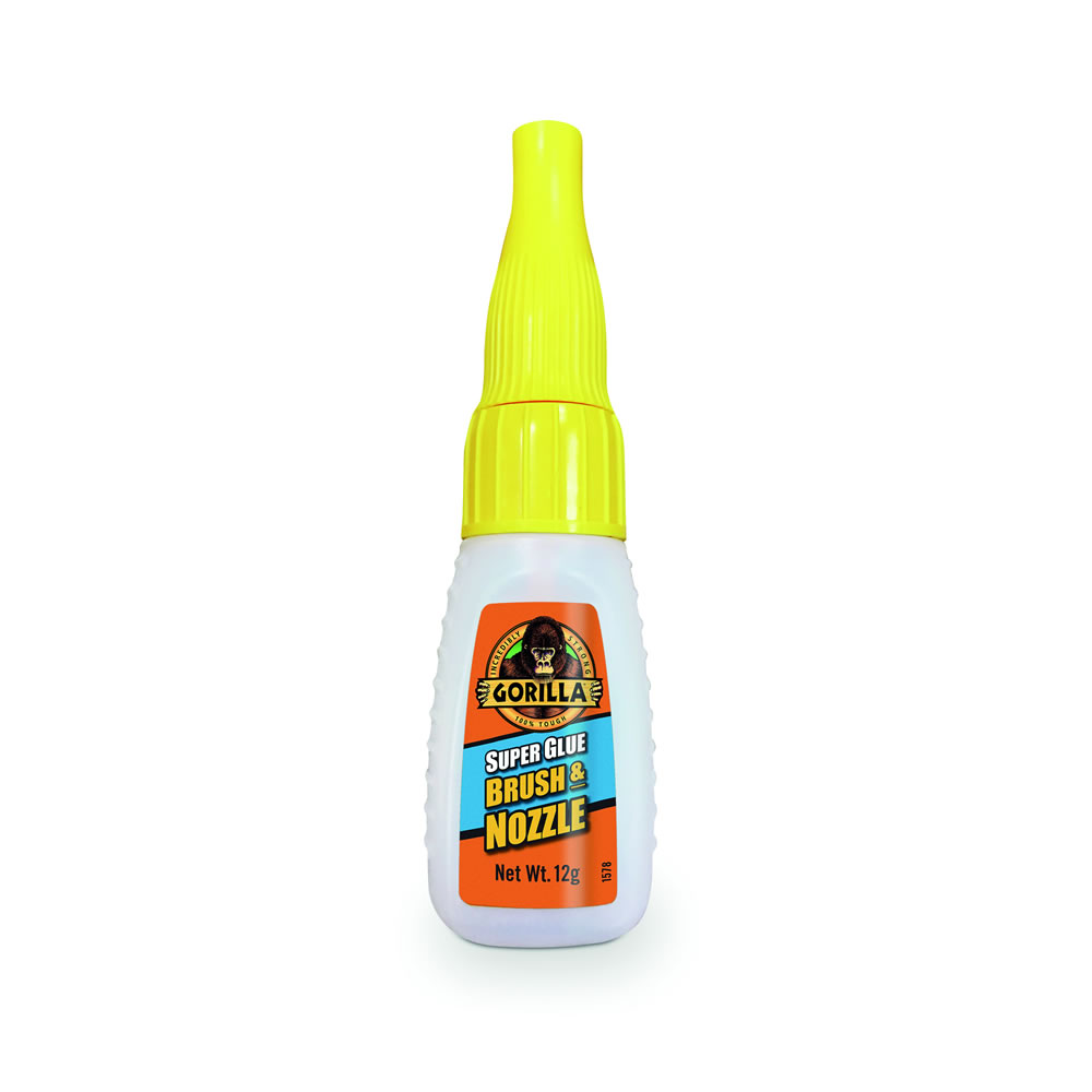 Gorilla Brush and Nozzle Super Glue 12g Image 2