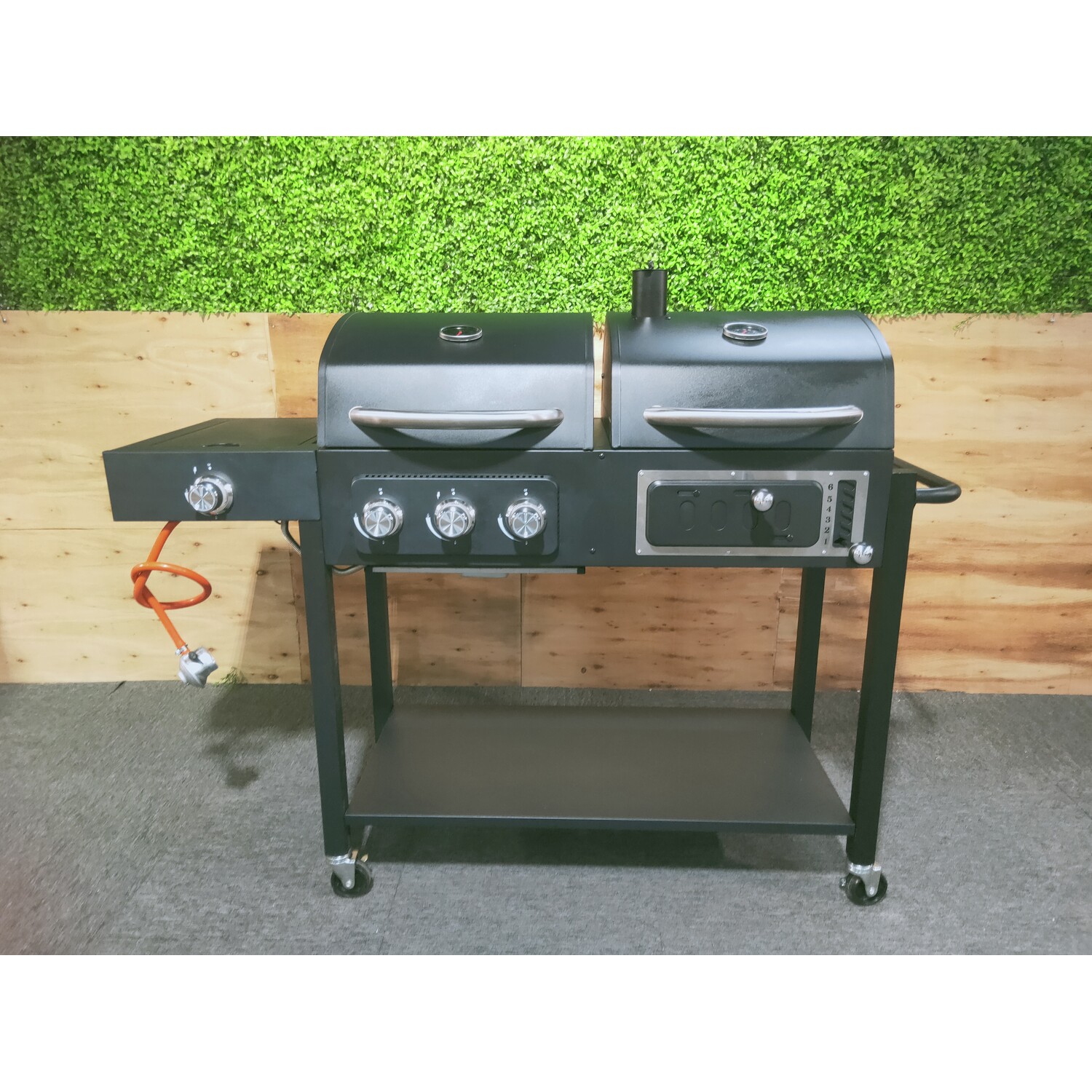 Columbus Dual Fuel BBQ - Black Image 8