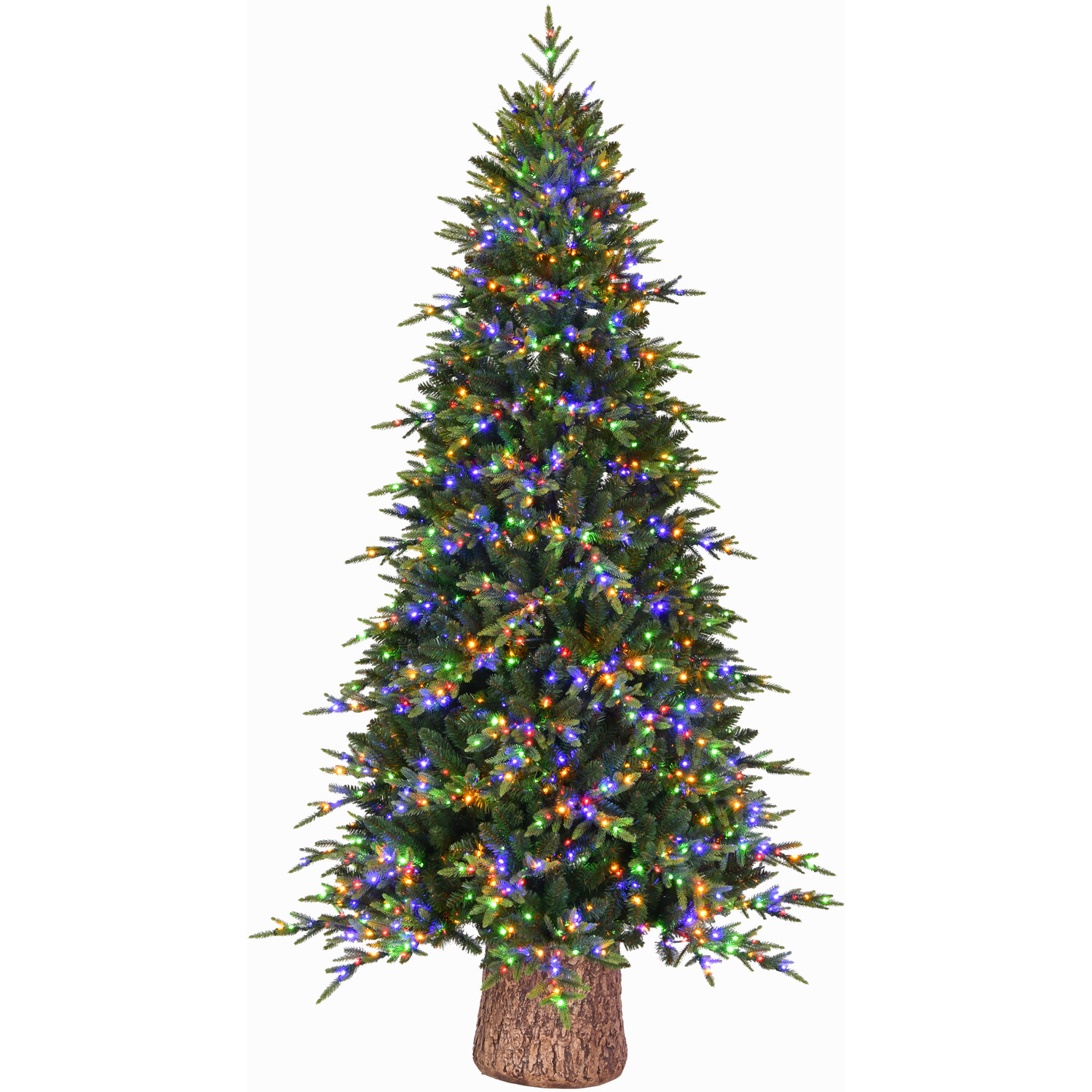 Dynasty Super Pre Lit Fir Tree 7ft - Green Image 5