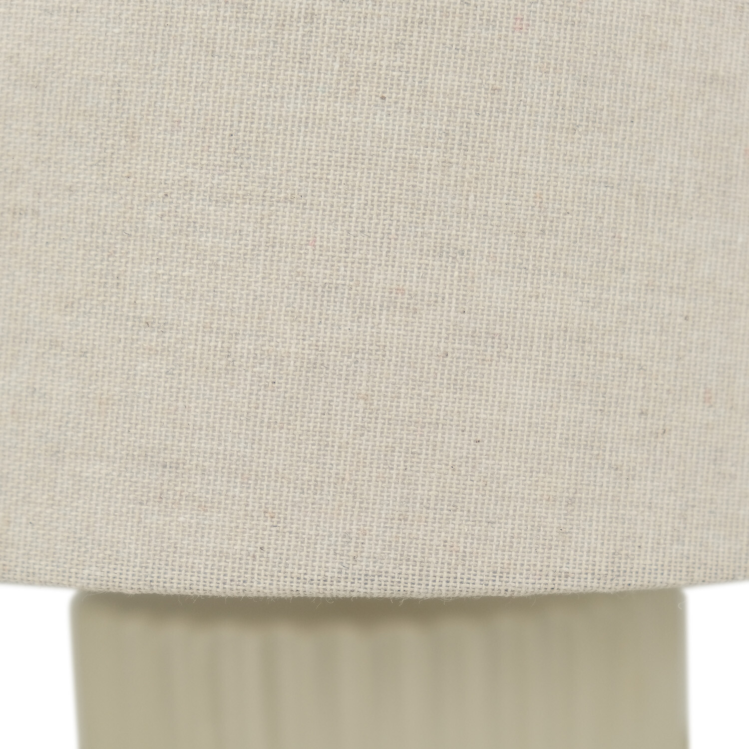 Creole Ceramic Table Lamp - Cream Image 7