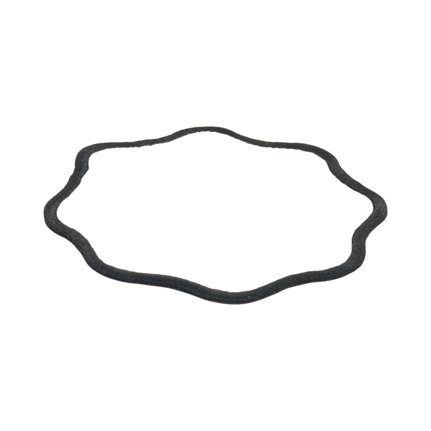 Set of 4 Scalloped Coasters White Image 3