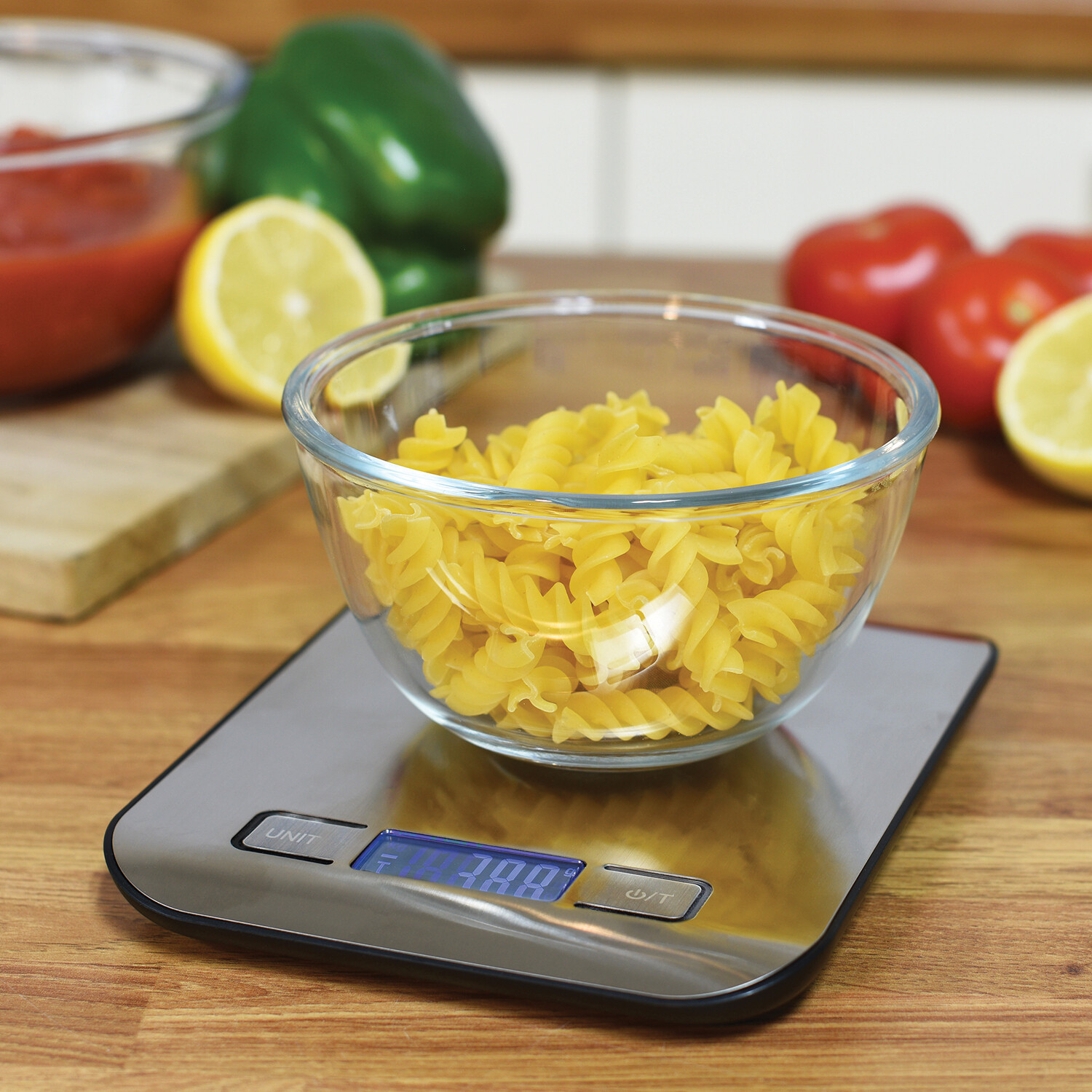 Electric Kitchen Scale Silver Image 2