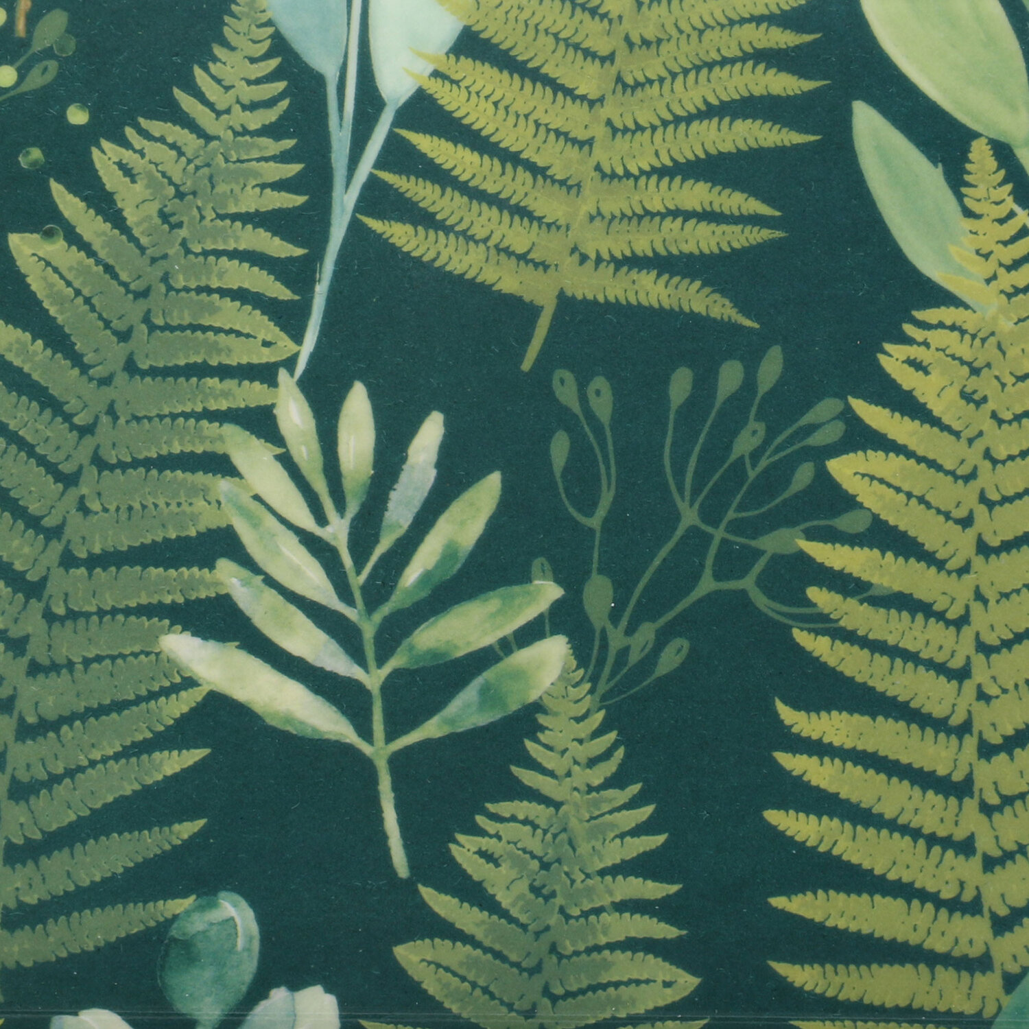 Botanical Fern Tray - Green / Mini Trinket Tray Image 3