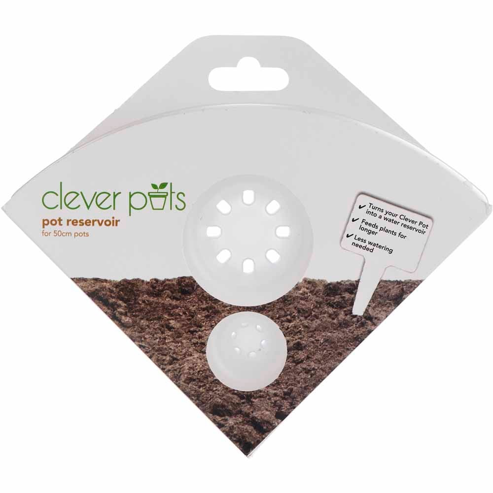 Clever Pots 50cm Round Plant Pot Reservoir Image 3