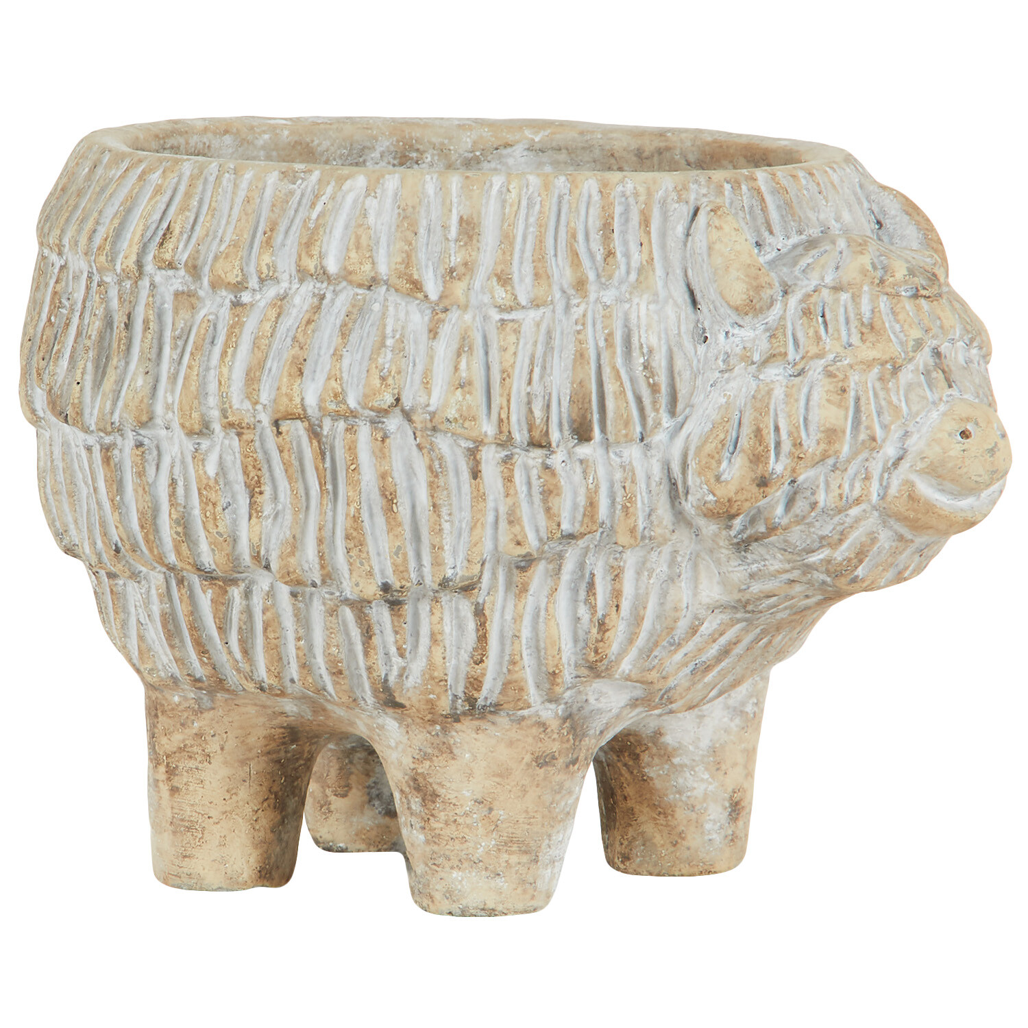 Highland Cow Planter - Neutral Image 2