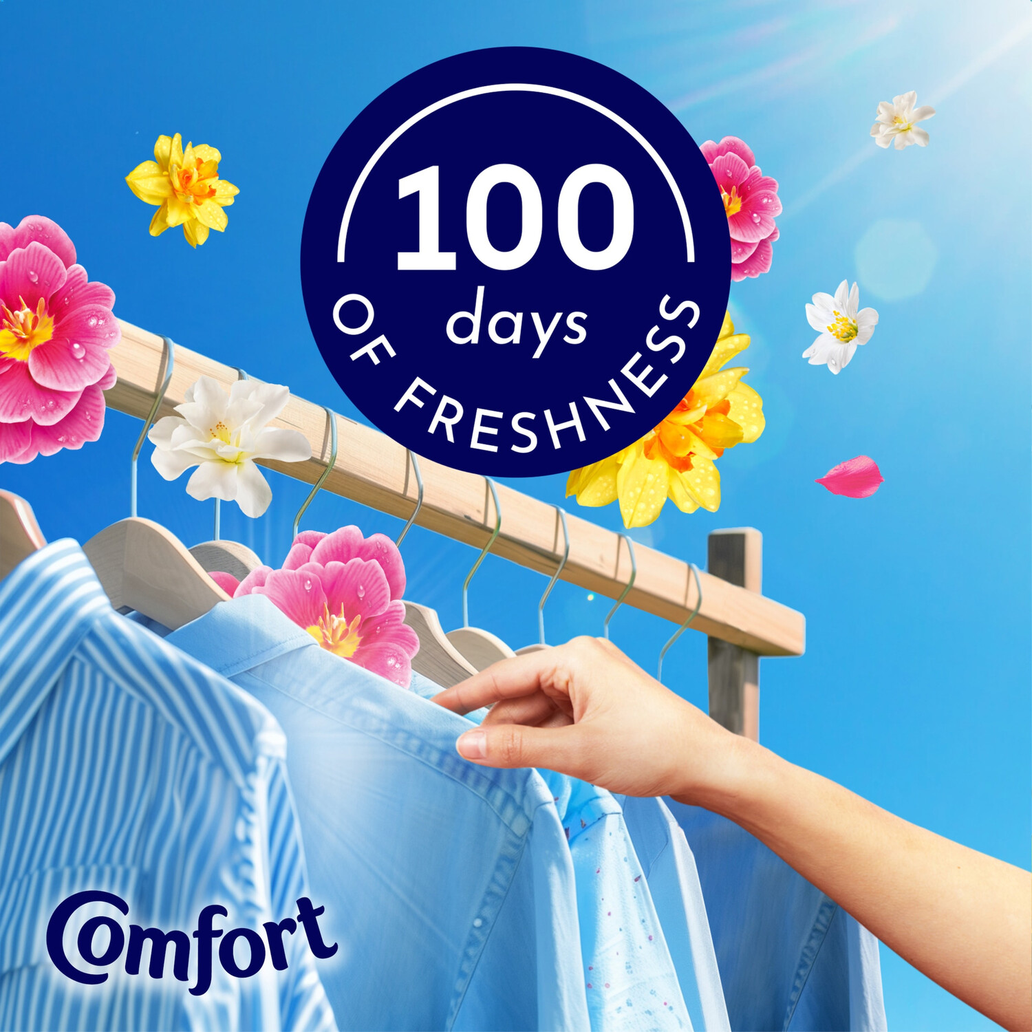 Comfort Fresh Spring Blossom Fabric Conditioner Spring Blossom 31 Image 5