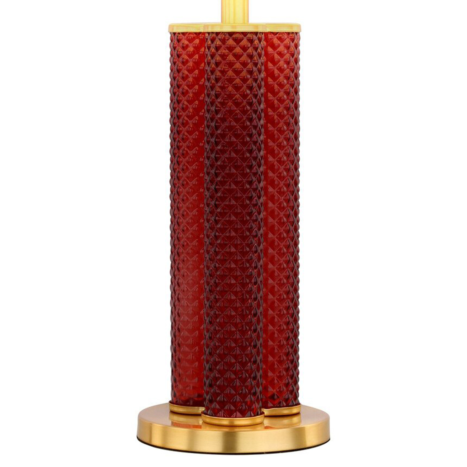 Kiara Glass Table Lamp Plum Image 6