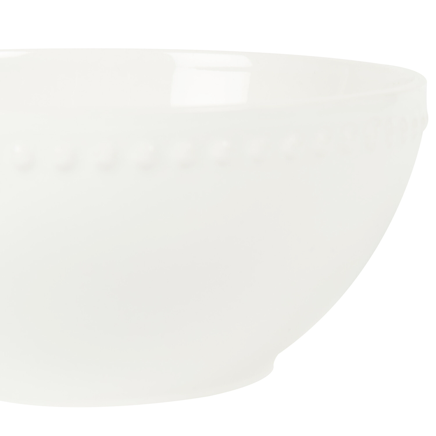 Vintage Pearl Cereal Bowl - White Image 2