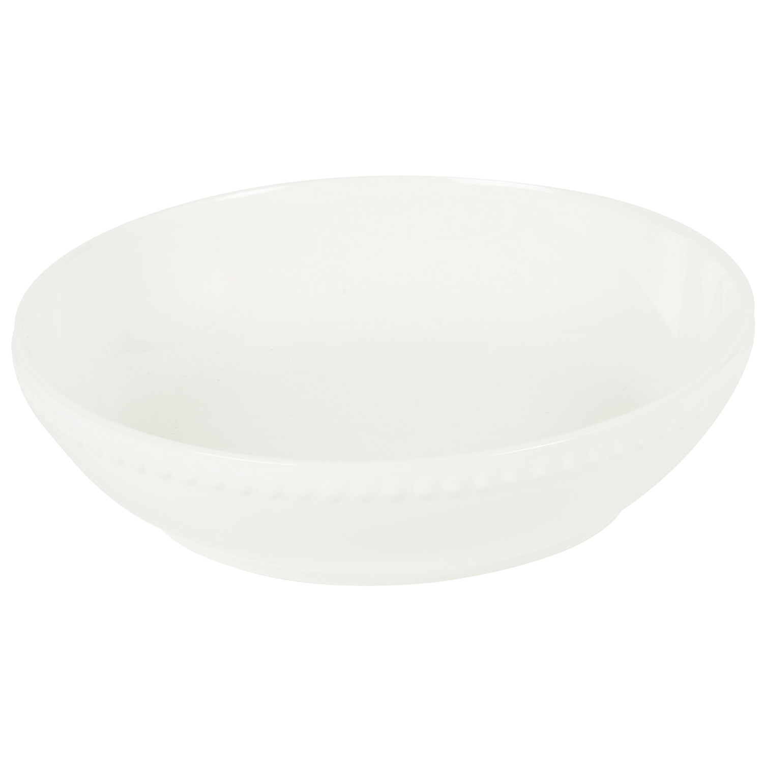 Vintage Pearl Pasta Bowl - White Image 3