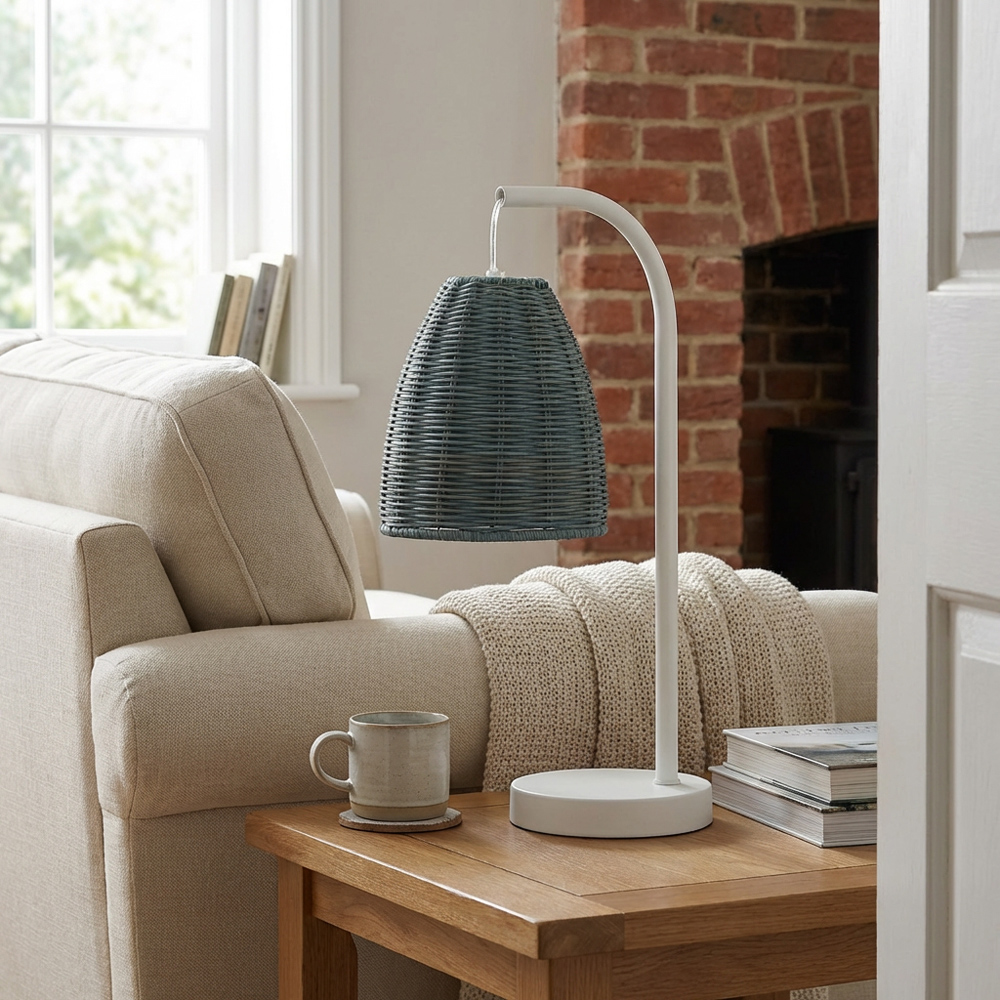 Rhyan Table Lamp - White Image 2