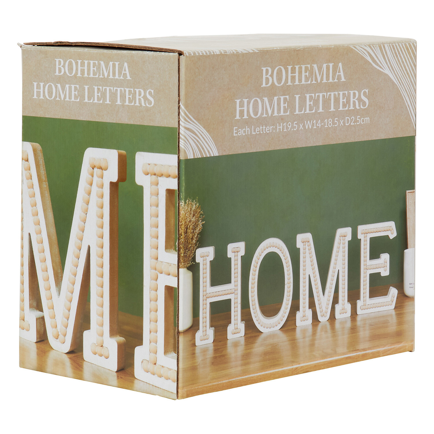 Bohemia Home Letters Natural Image 3