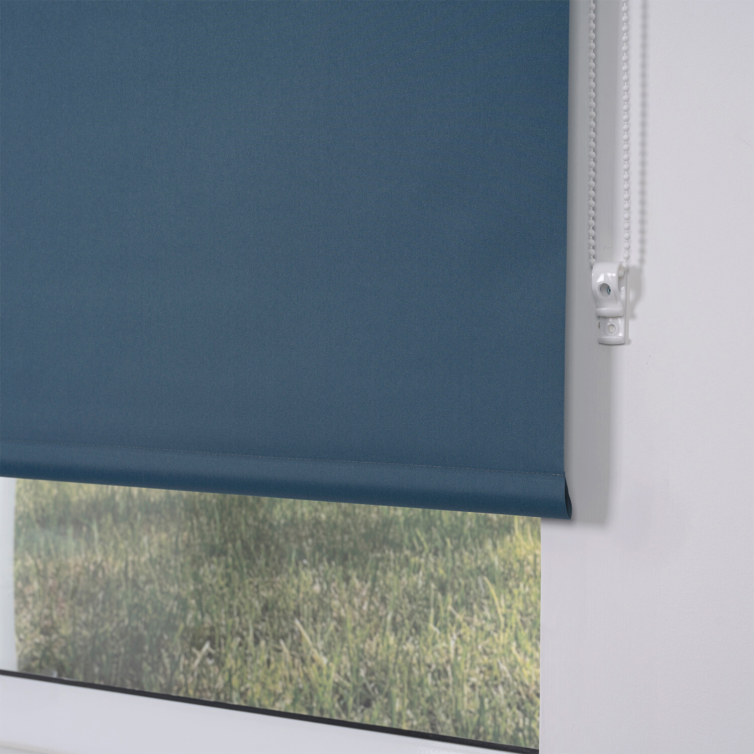 Divante Plain Blackout Roller Blind - Teal / 120cm Image 3