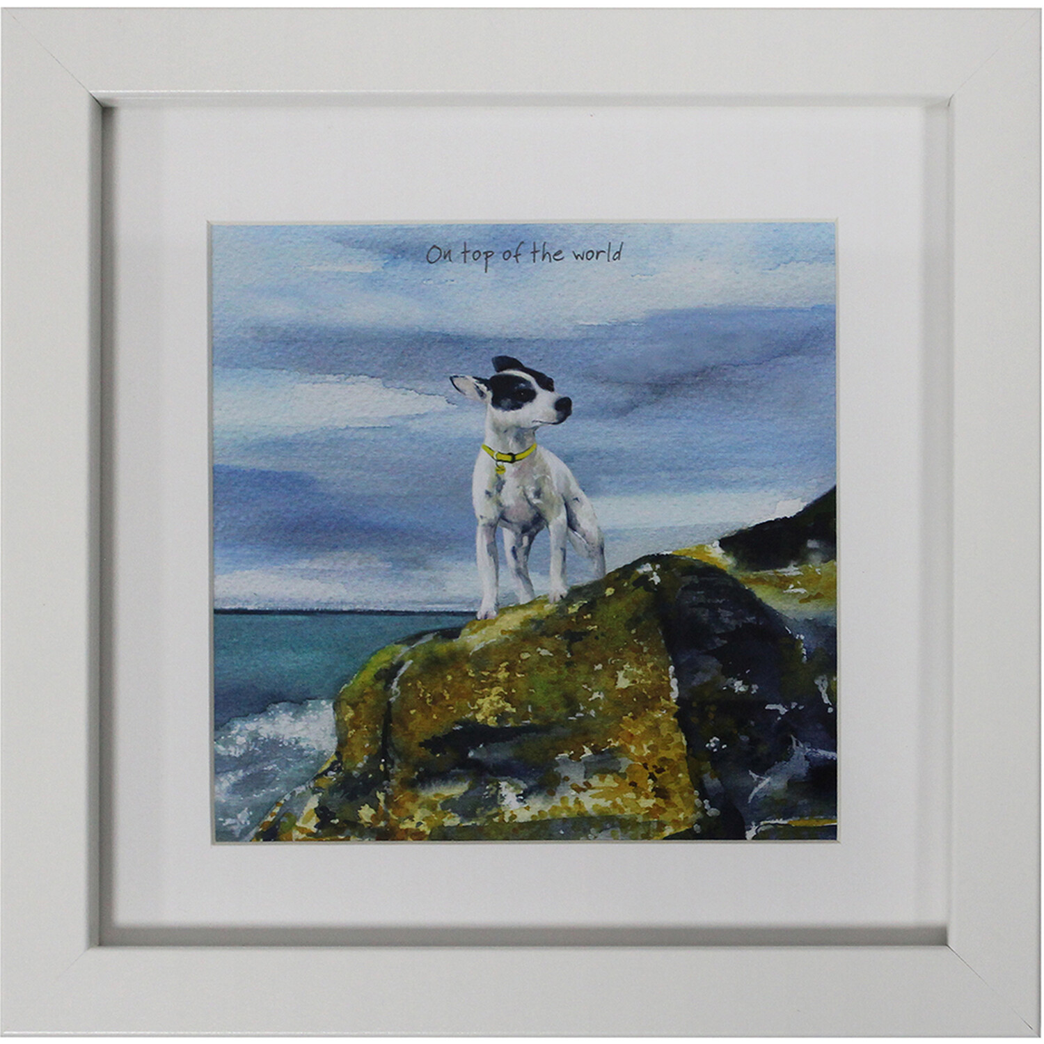 Adorable Little Dogs Framed Print Image 2