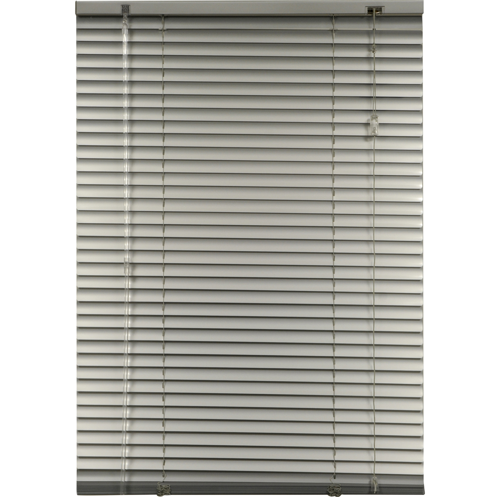 Aluminium Venetian Blind Silver 160 x 90cm Image 2