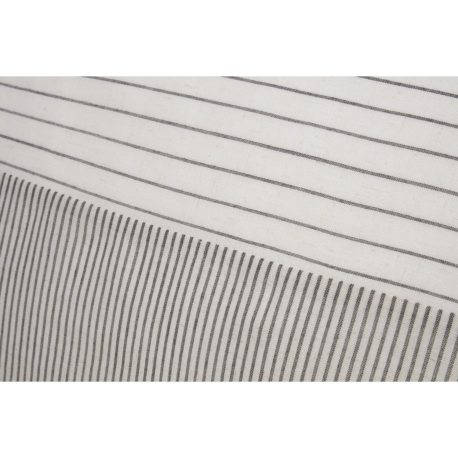 Hampton Linen Stripe Duvet Set - Natural / Superking Image 4