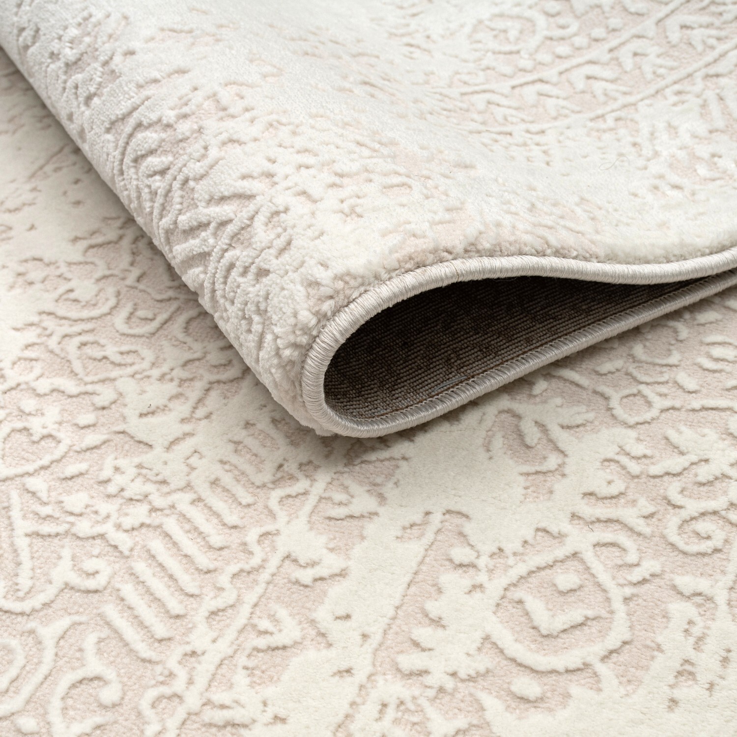 Eden Deluxe Rug Cream 170cm Image 3