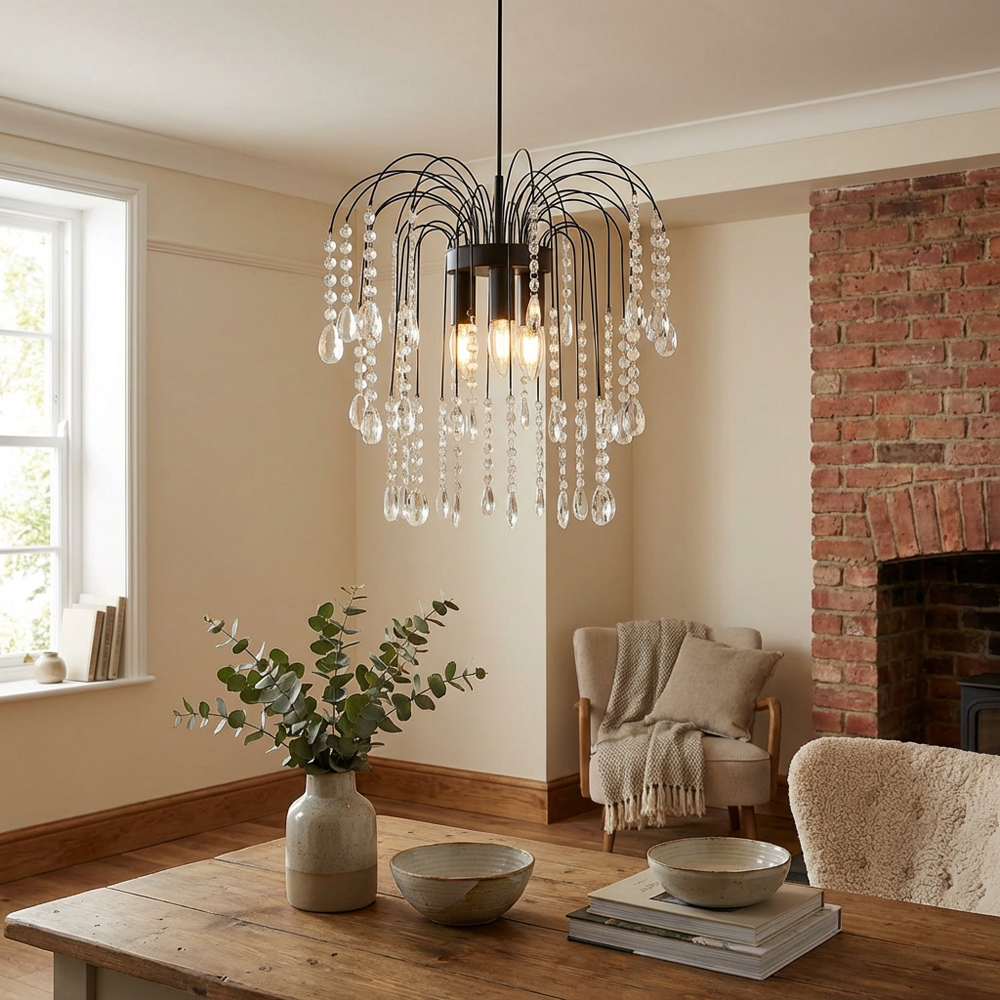Lenore Ceiling Fitting - Black Image 3
