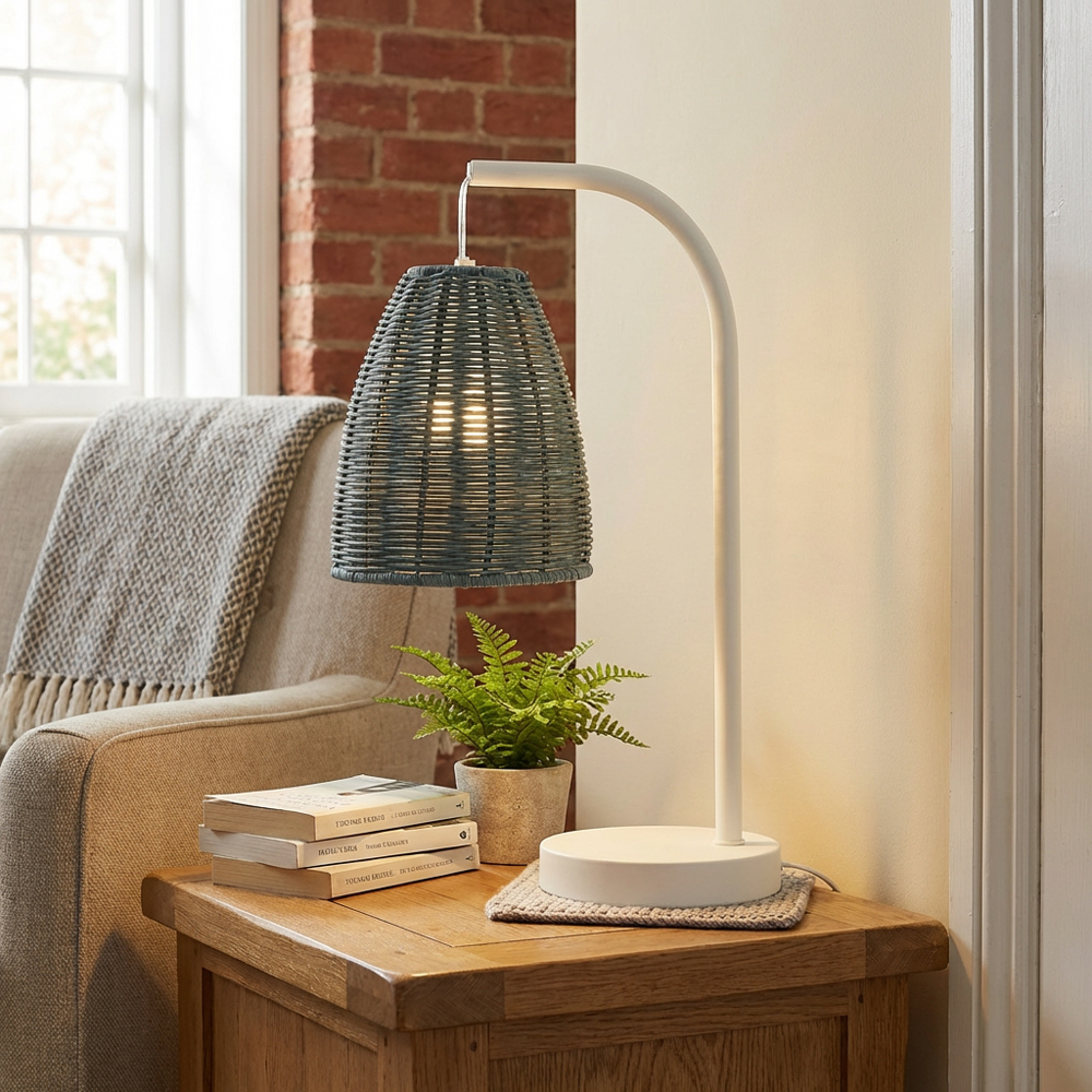 Rhyan Table Lamp - White Image 7