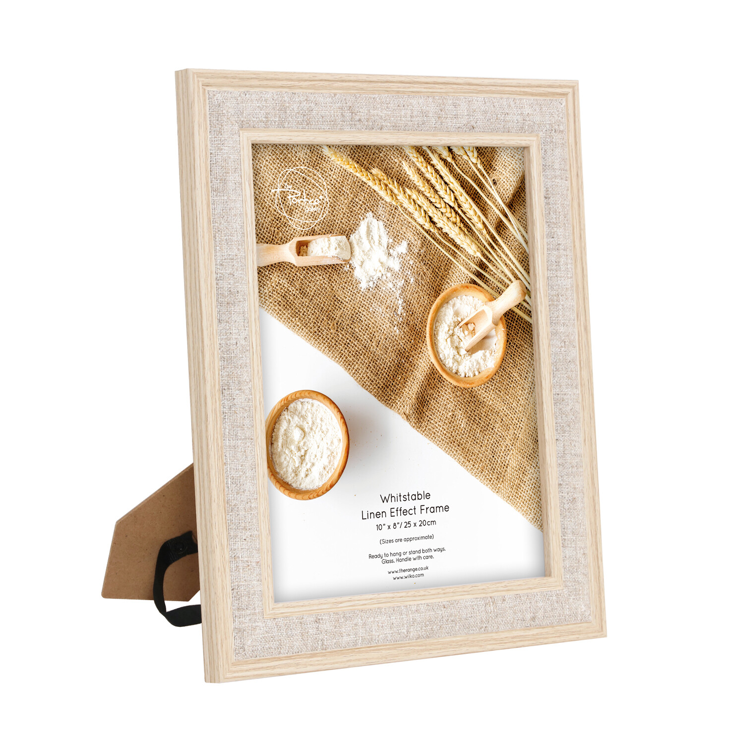 Whitstable Linen Effect Frame - Brown / 8 x 10 inch Image 5