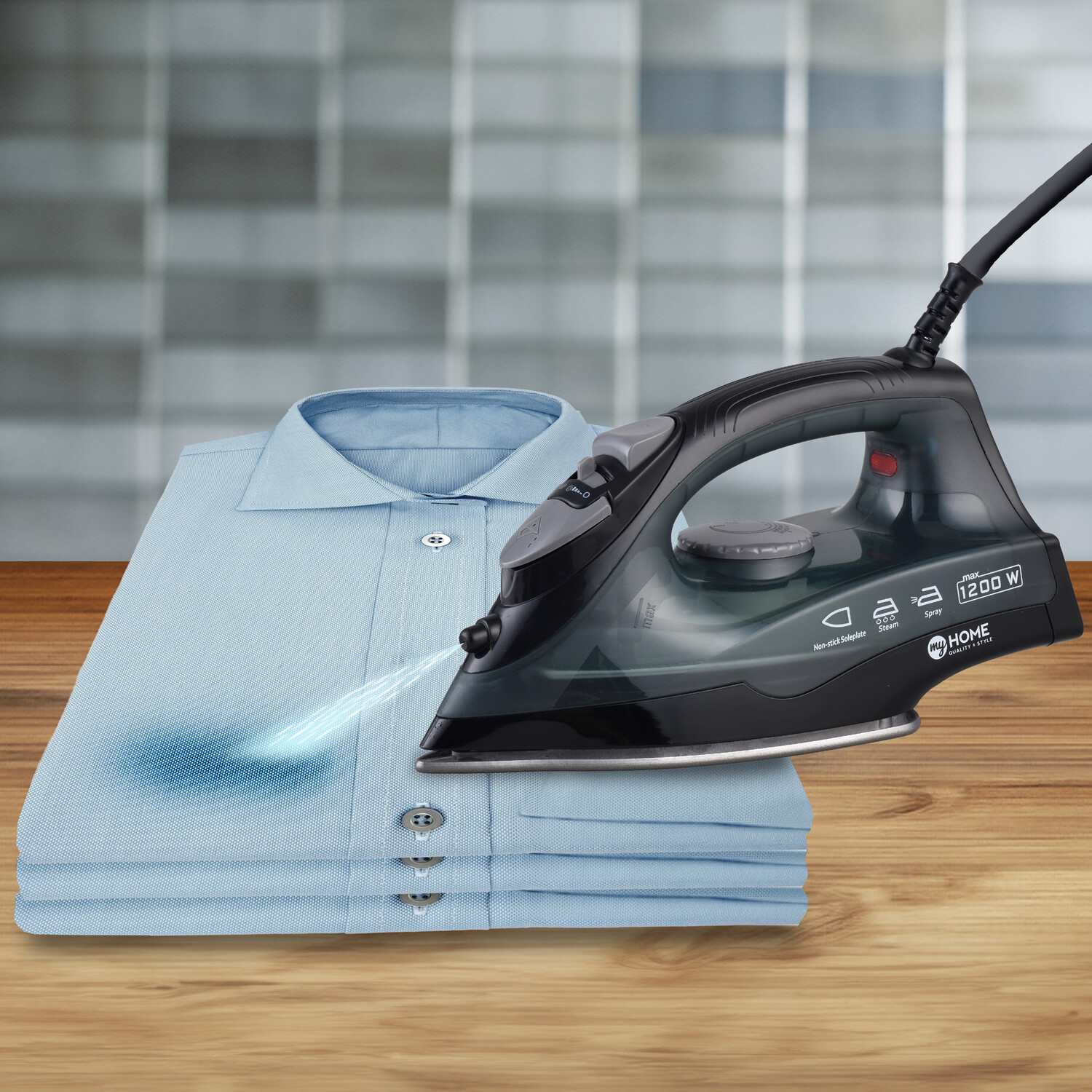 Steam Iron - Black Image 3