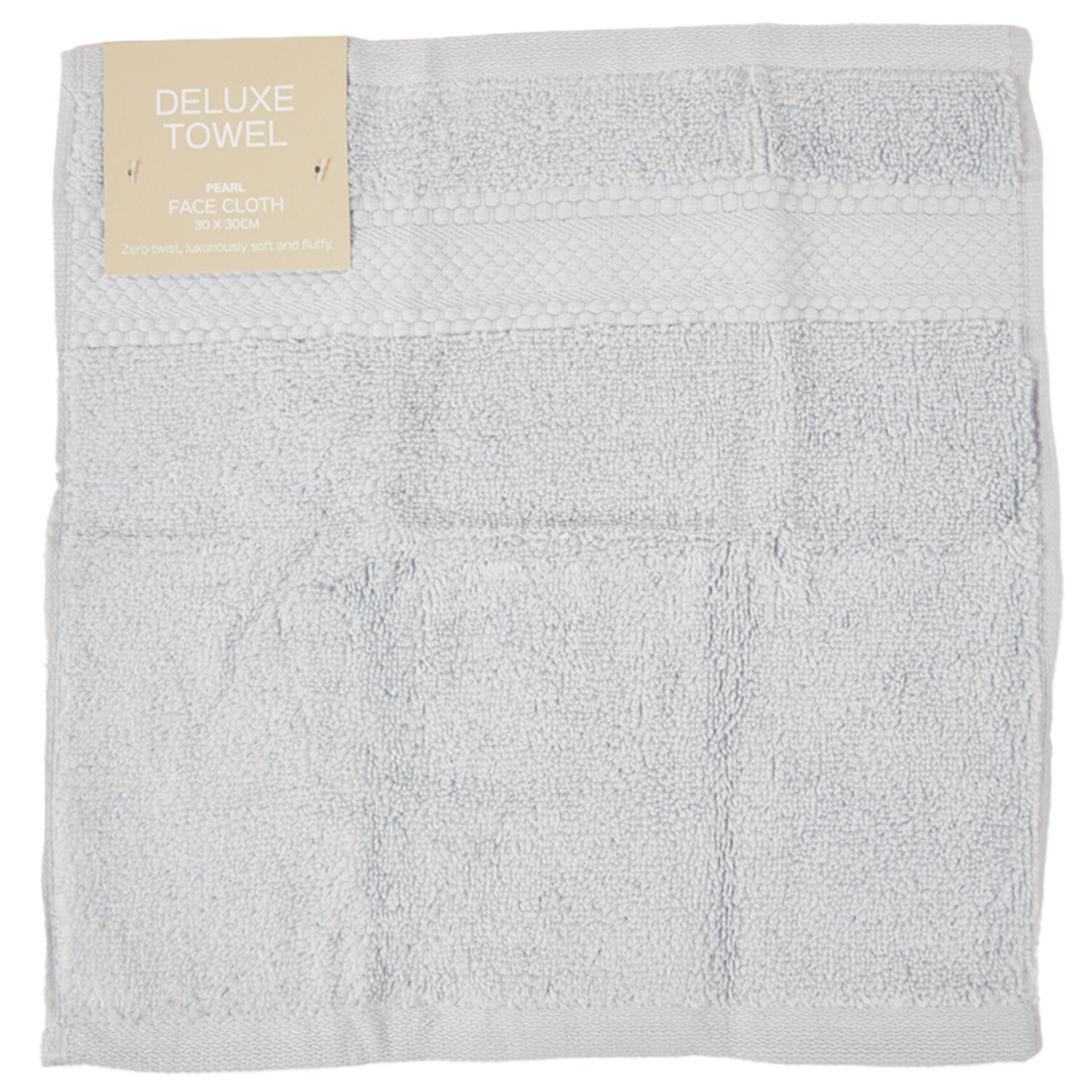 Deluxe Face Cloth - Pearl Image 3