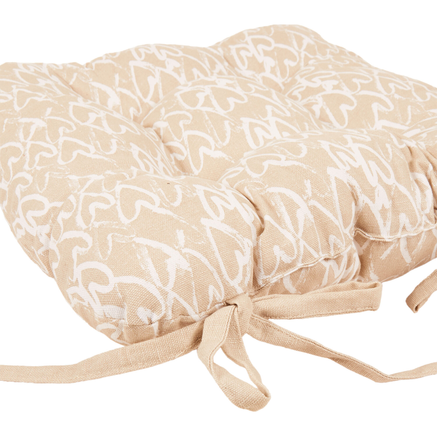 Gold Hearts Seat Pad Image 2