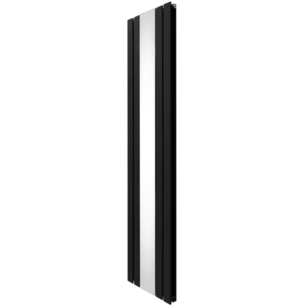 Monster Shop 6012BTU Black Flat Panel Mirror Radiator 1800 x 425mm Image 3