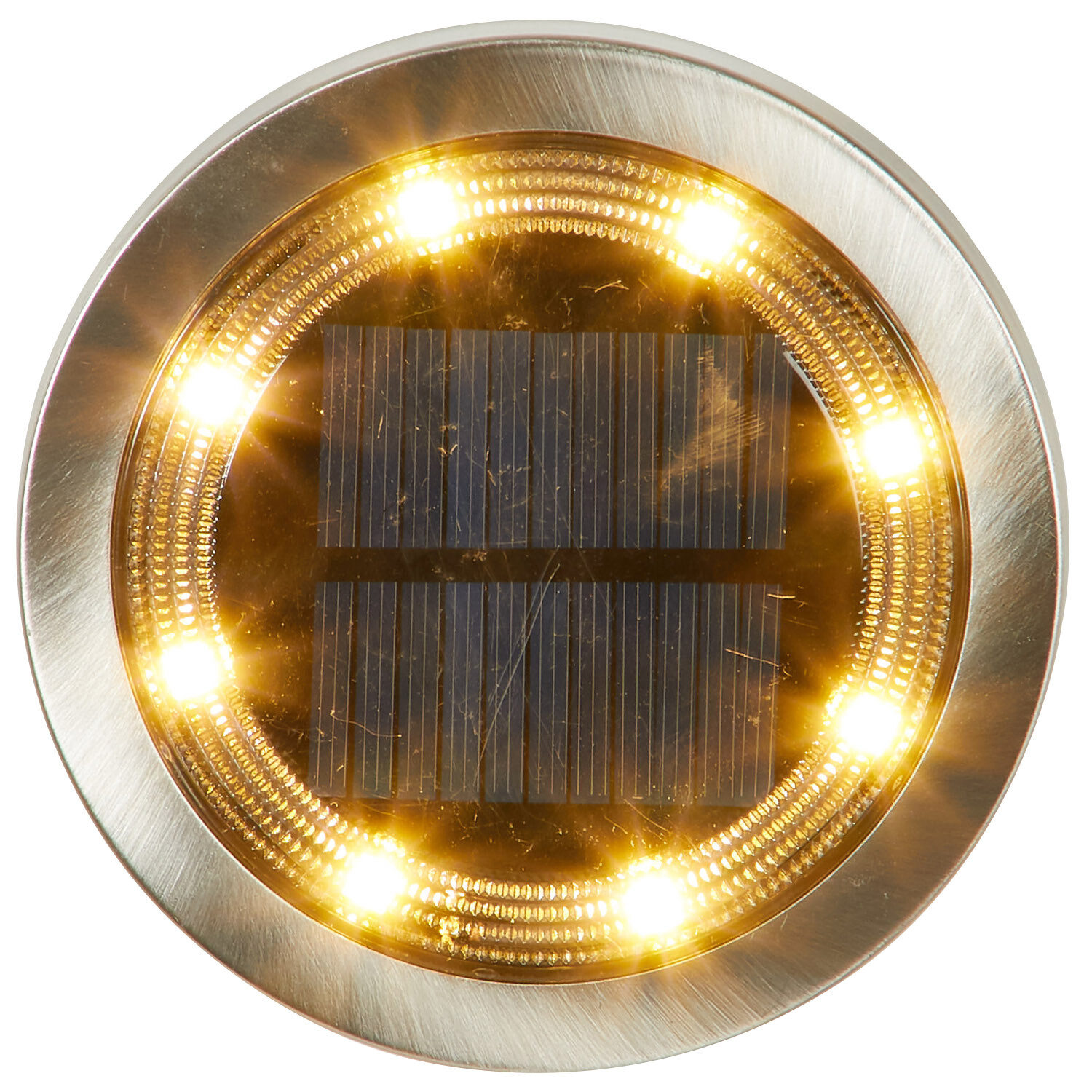 Solar Deck Light - Silver Image 2