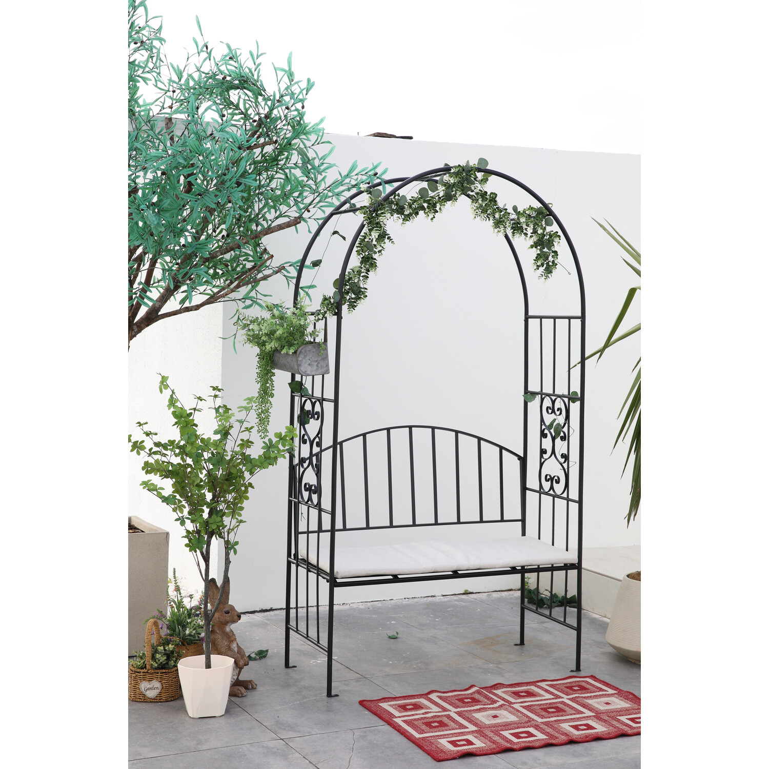 Annabelle Arch Bench - Black Image 9