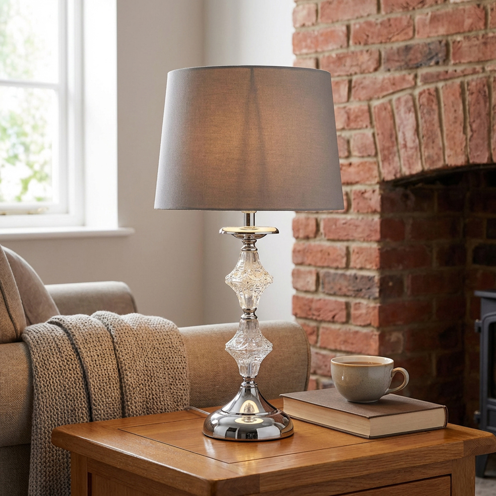 Mila Crystal Table Lamp Image 4