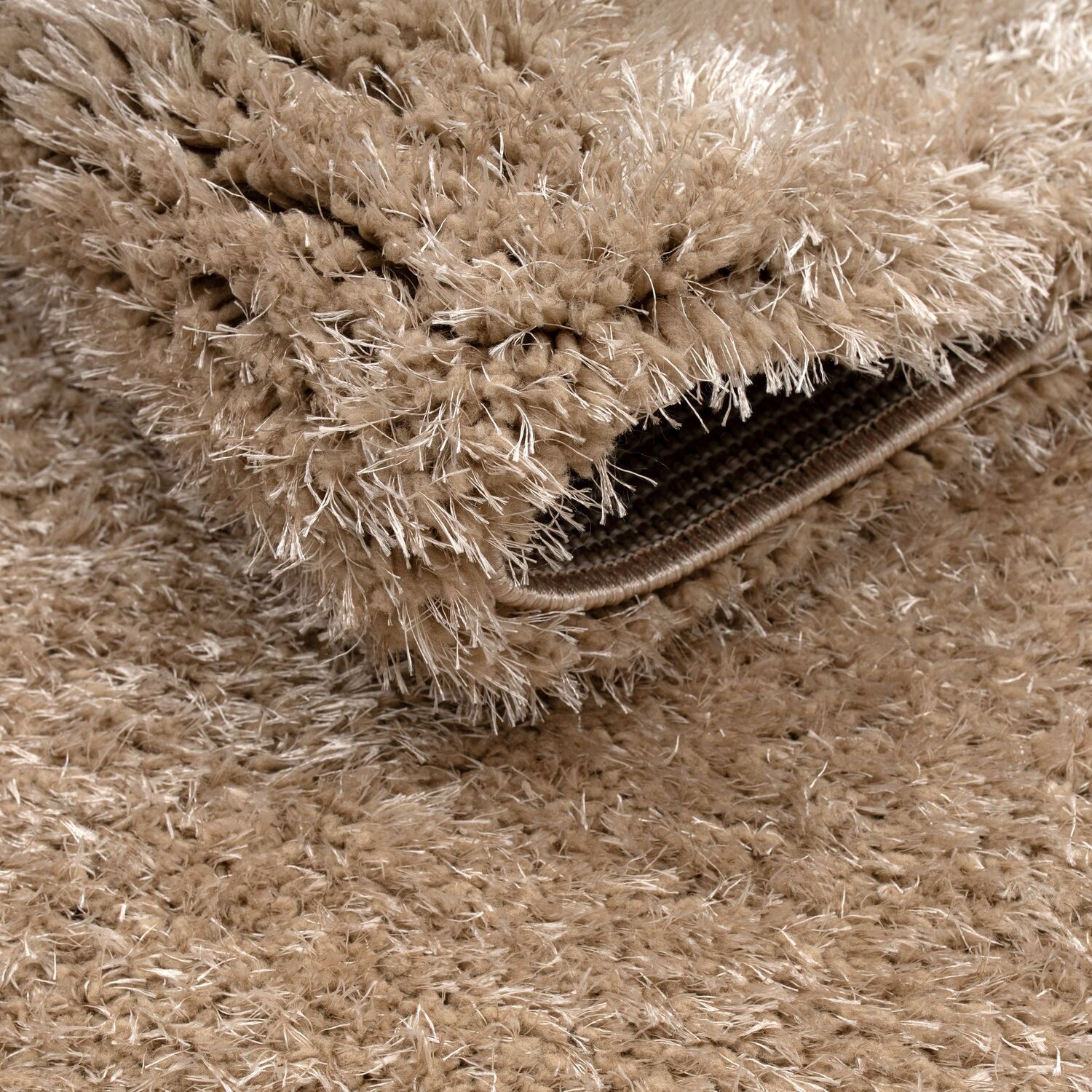 Soft Sumptuous Rug Taupe 200cm Image 6