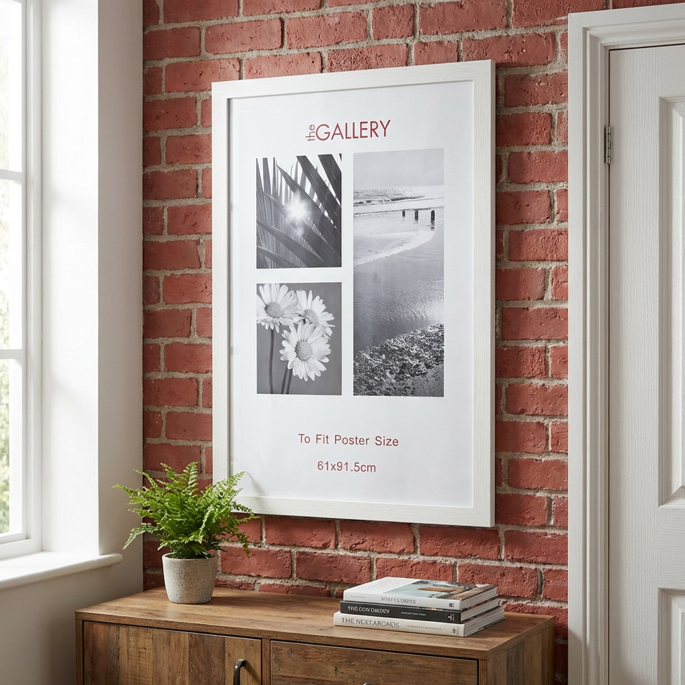 The Gallary White Large Poster Frame 36 x 24 inch Image 4