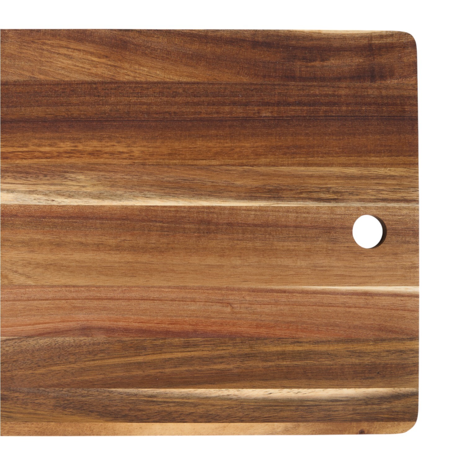 Brown Acacia Wood Chopping Board Natural Jumbo Image 3