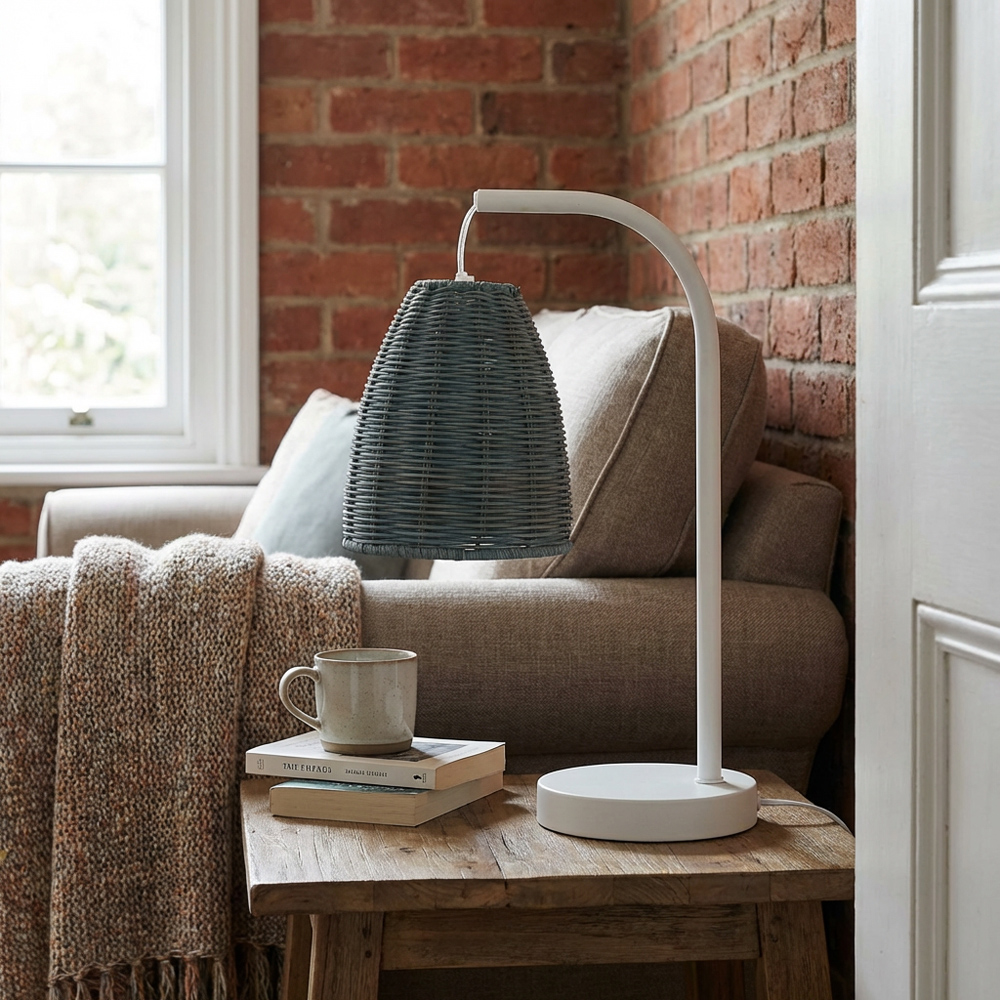 Rhyan Table Lamp - White Image 4