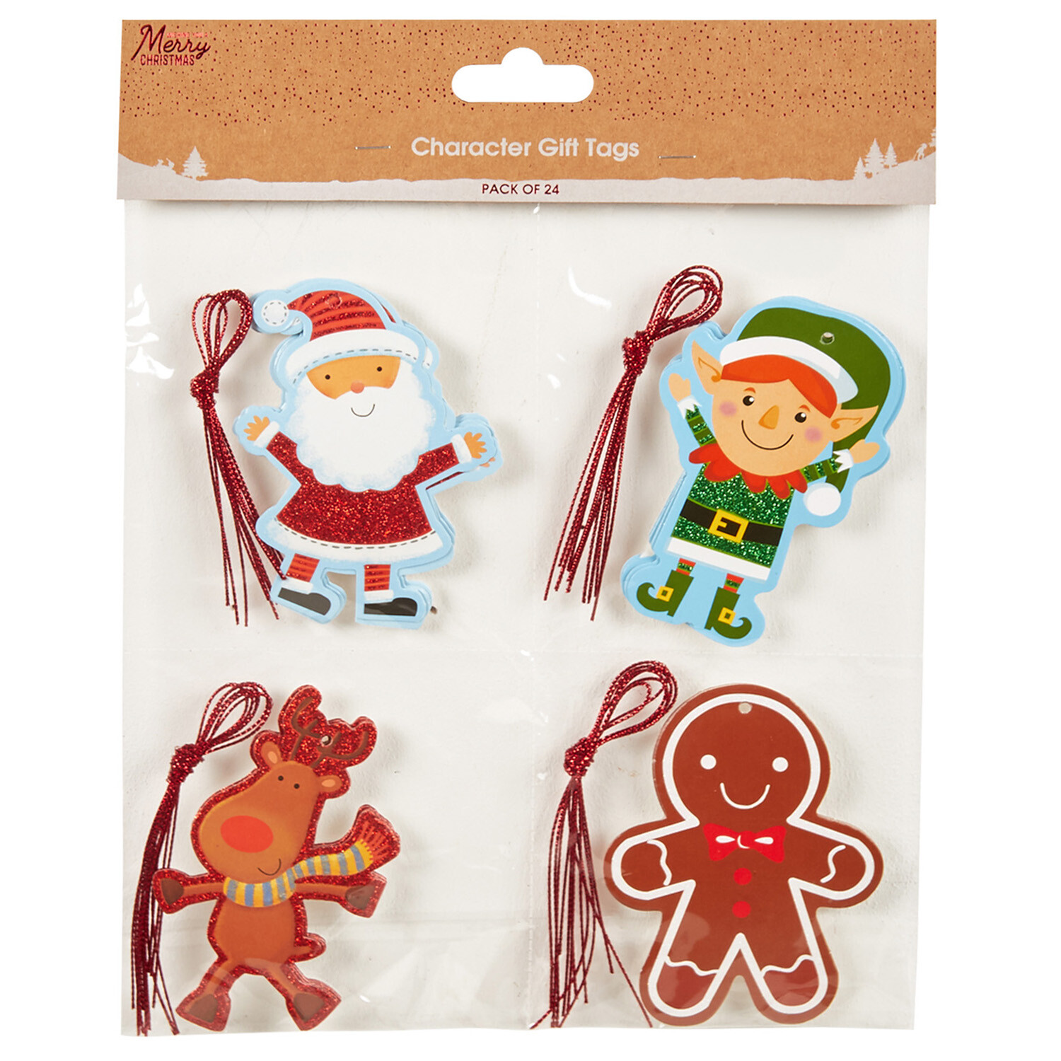 Pack of 24 Character Gift Tags Image