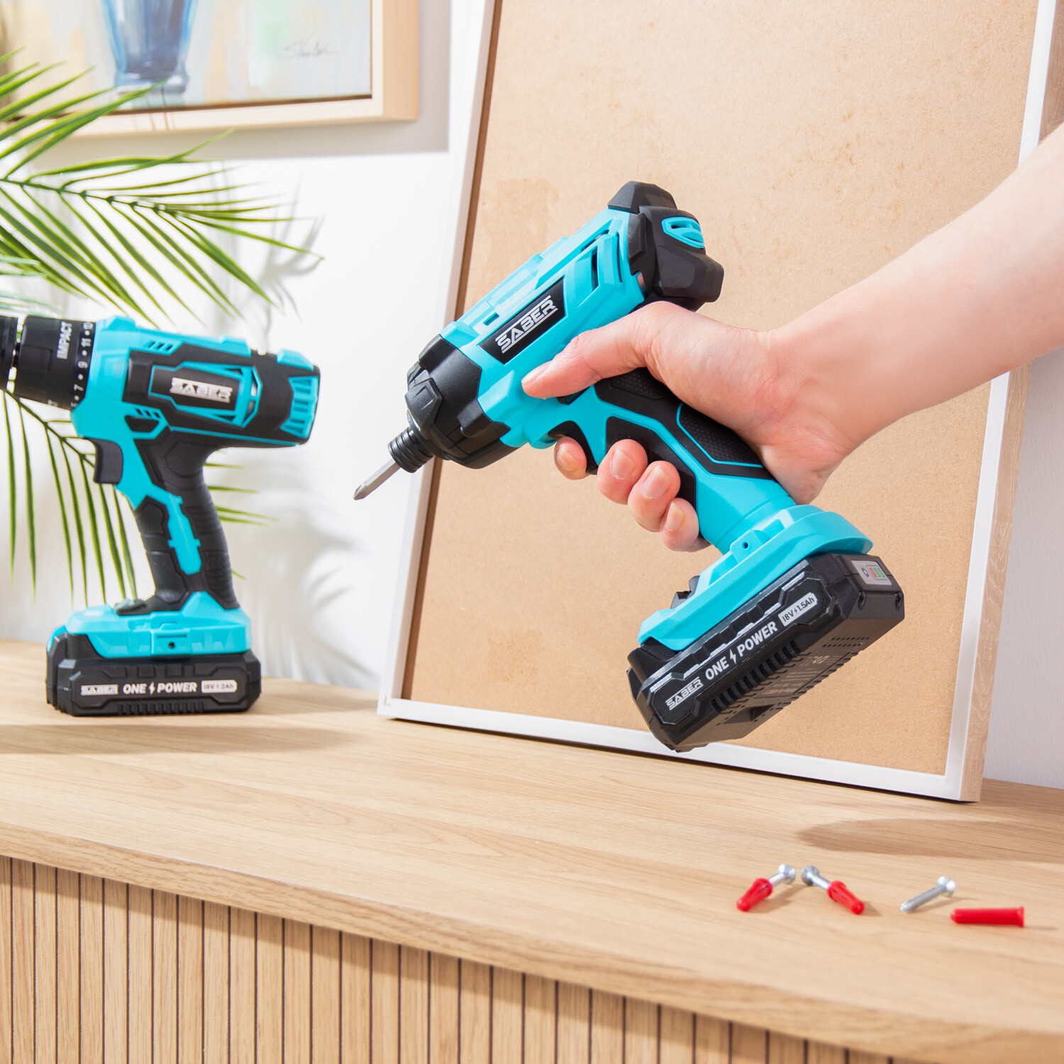 Saber 18V One Battery Cordless Impact Driver Bare Unit Image 7