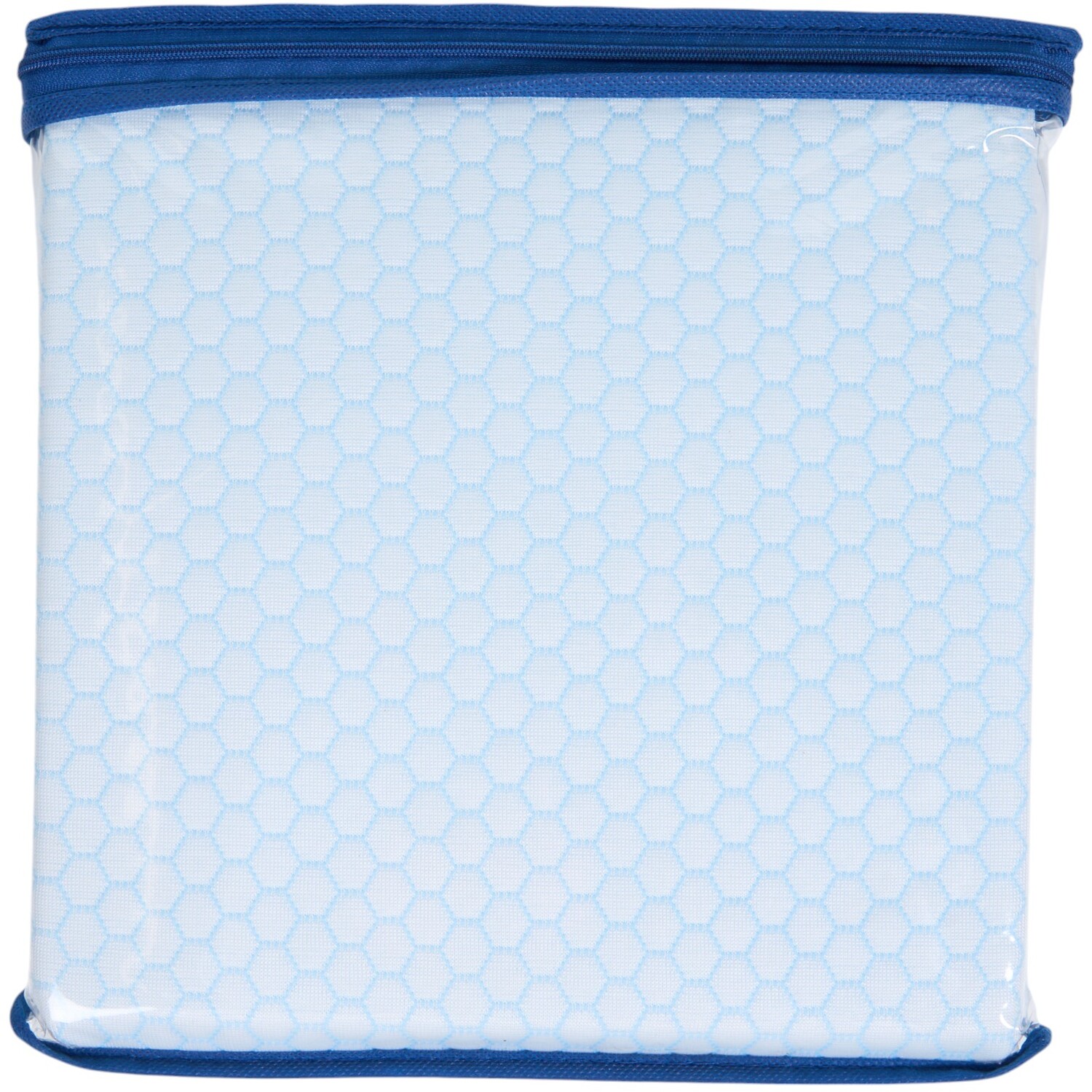 Cooling Waterproof Mattress Protector - Blue / Double Image 2