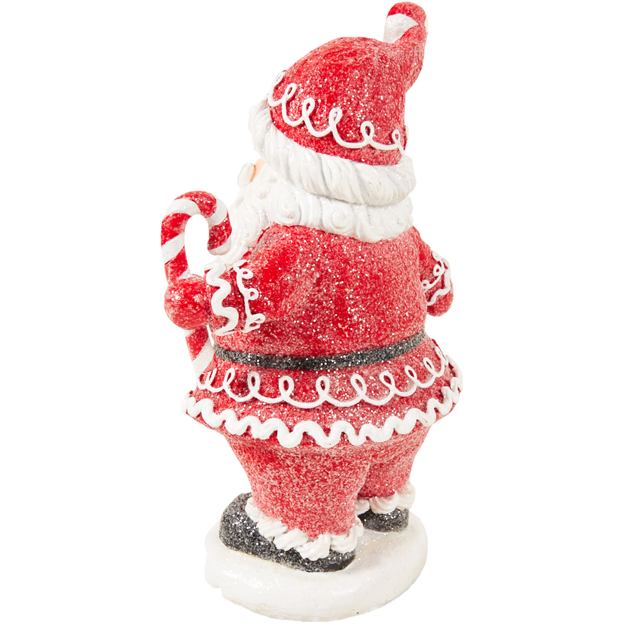 Christmas Gingerbread Santa Decoration - Red Image 3