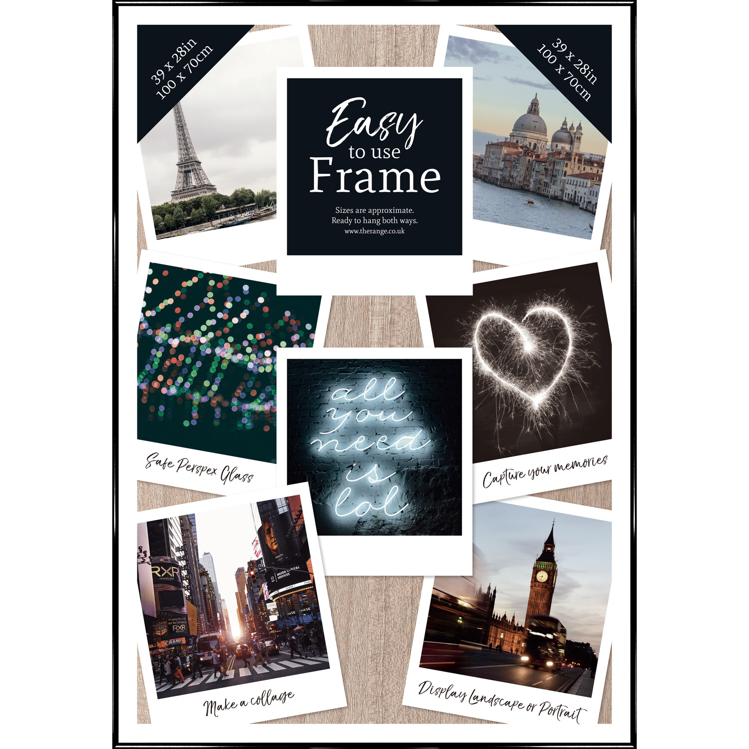 Easy Poster Frame - Black / 39x28in Image 3