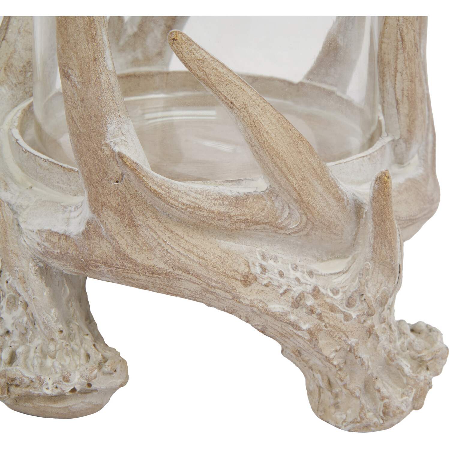 Natural Antler Candle Holder - Natural Image 3