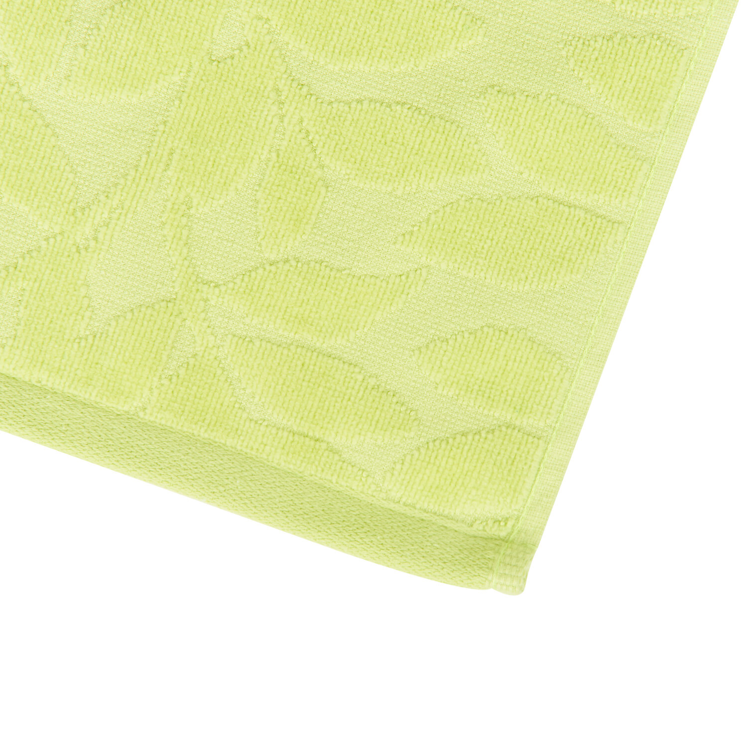 Leaf Hand Towel Green Image 5
