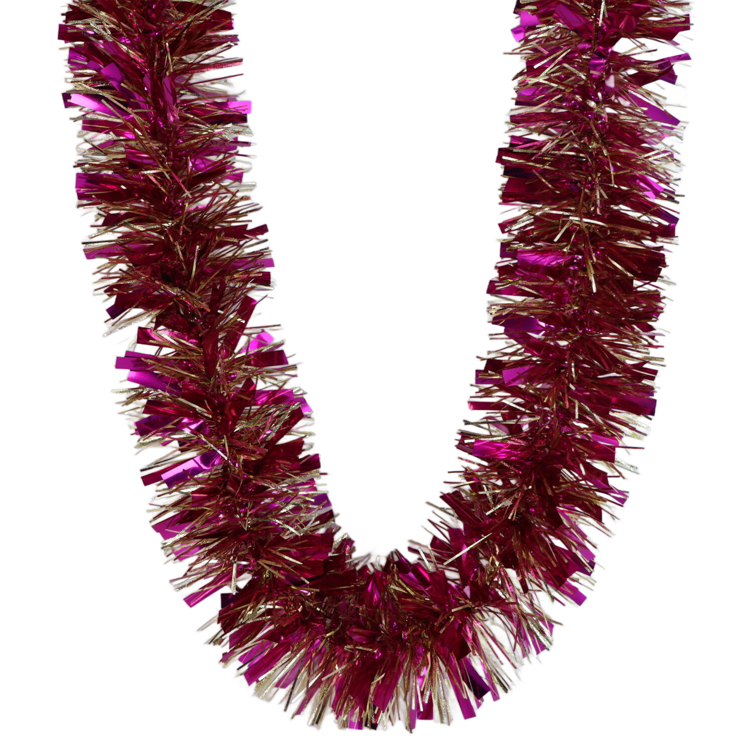 Chunky Pink and Gold Tinsel Image 4