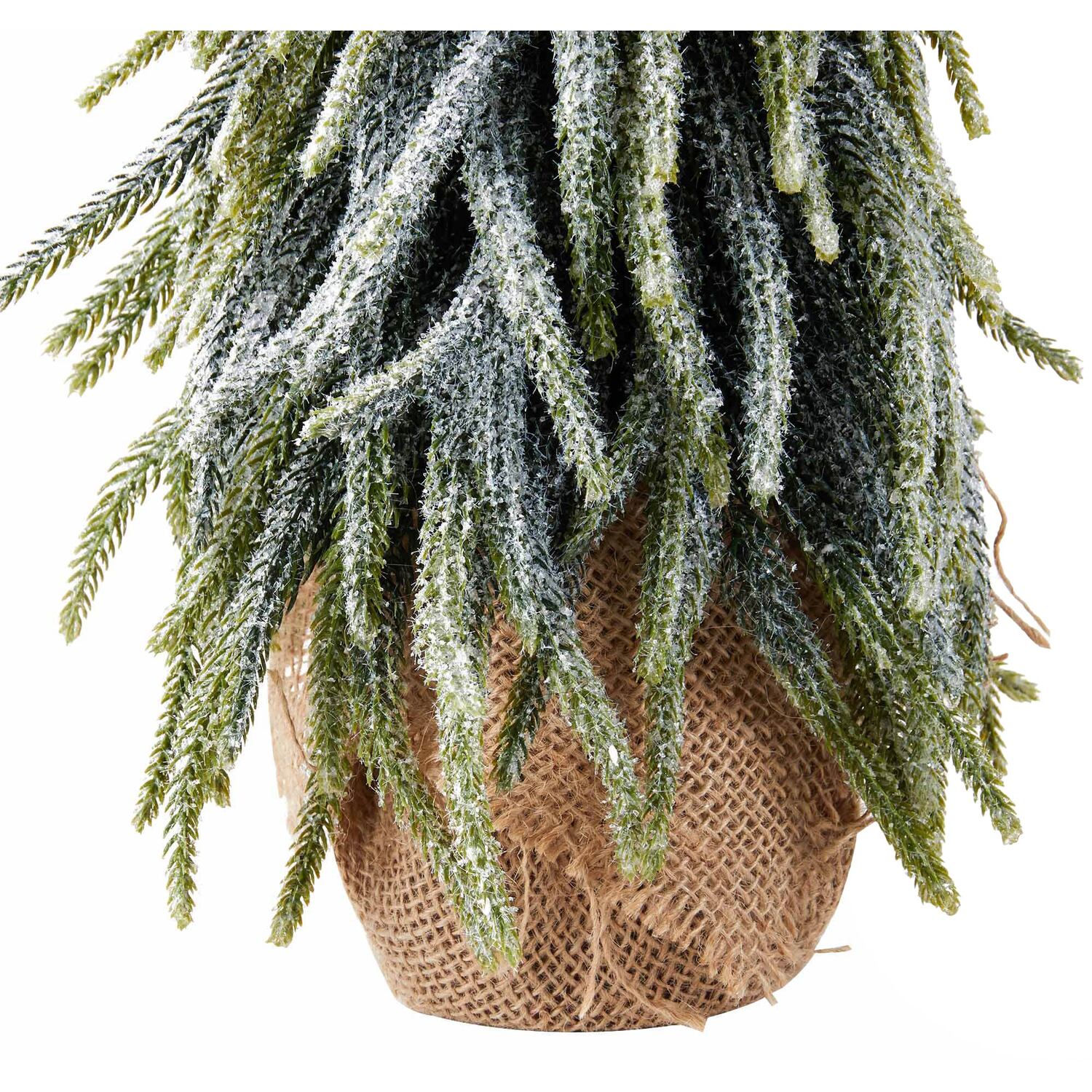 Frosted Downswept Tree - Green Image 4