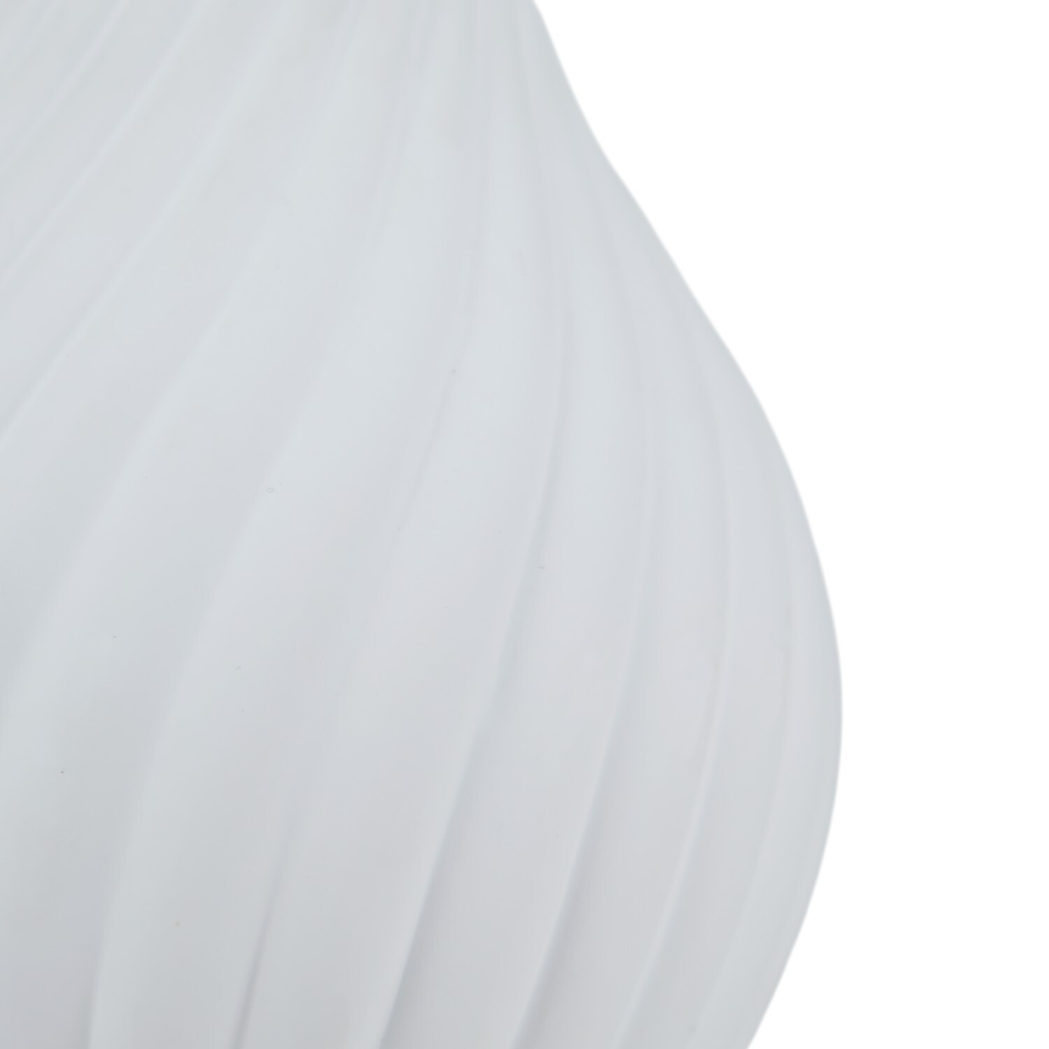 Vivian Glass Table Lamp White Image 4