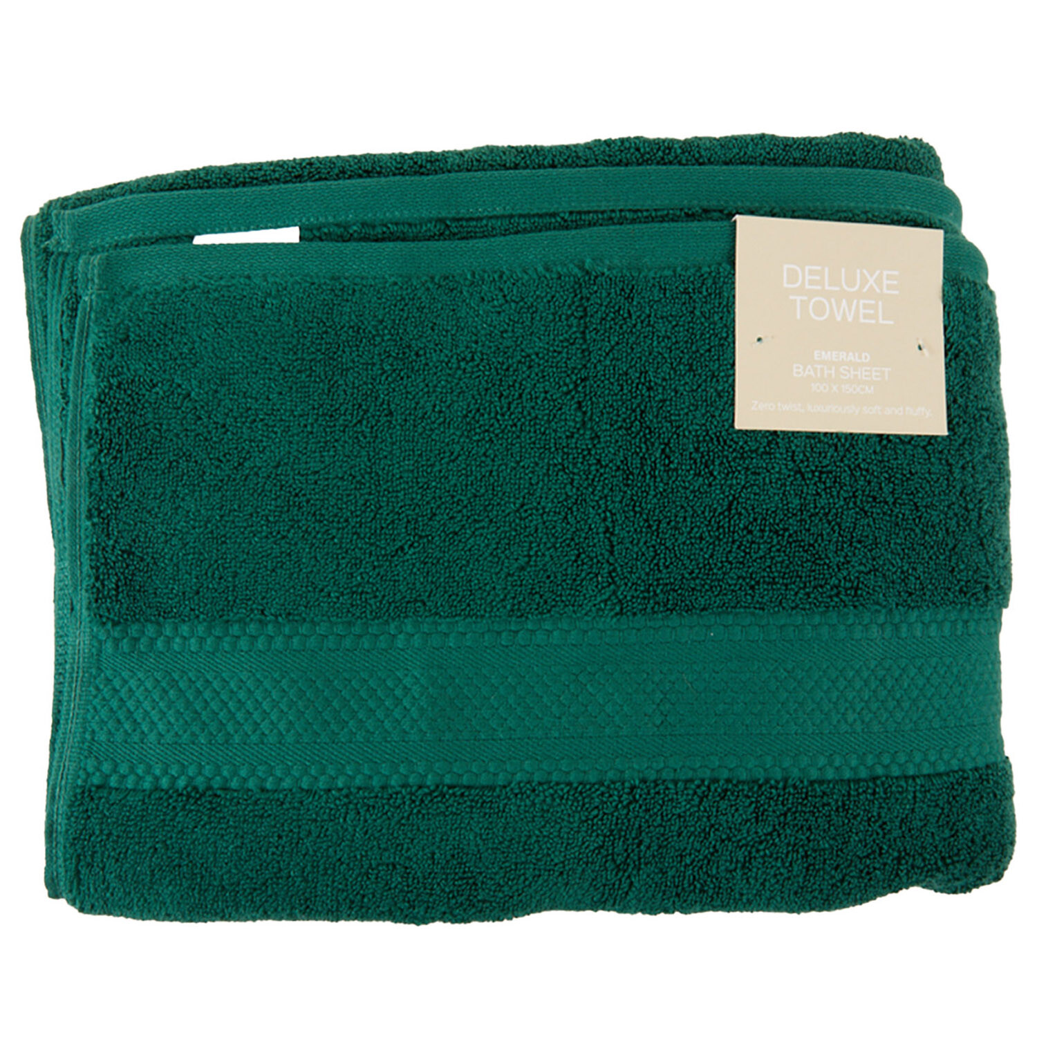 Deluxe Face Cloth - Emerald Image 2