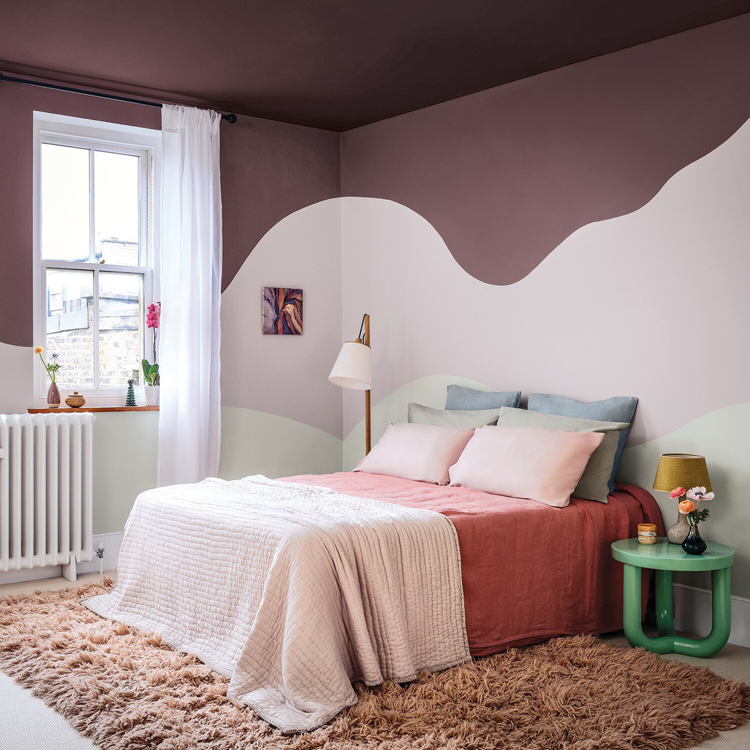 Crown Walls and Ceilings Grape Escape Matt Emulsion Paint 2.5L Image 3