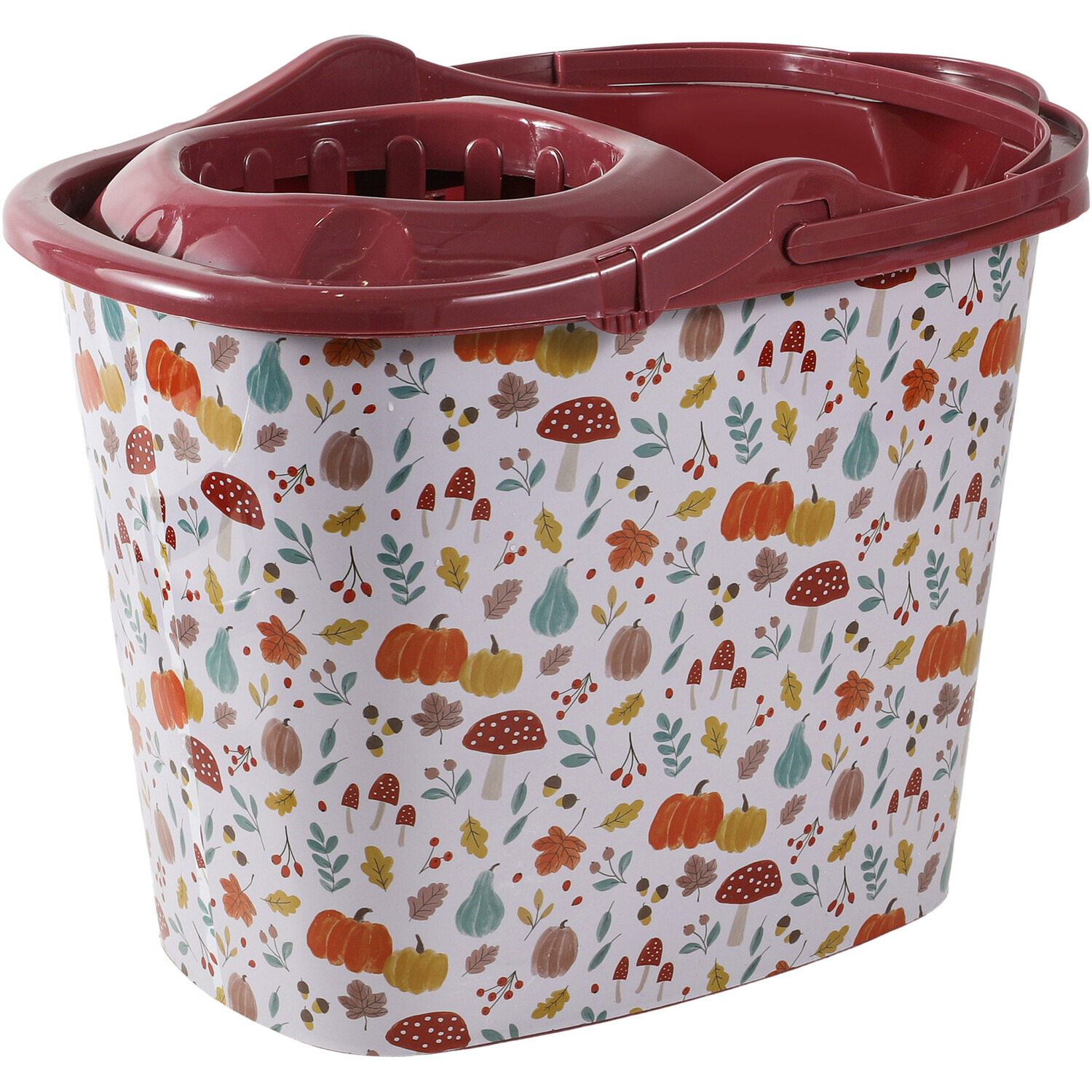 Autumn Pumpkin Bucket 15L Brown Image 2