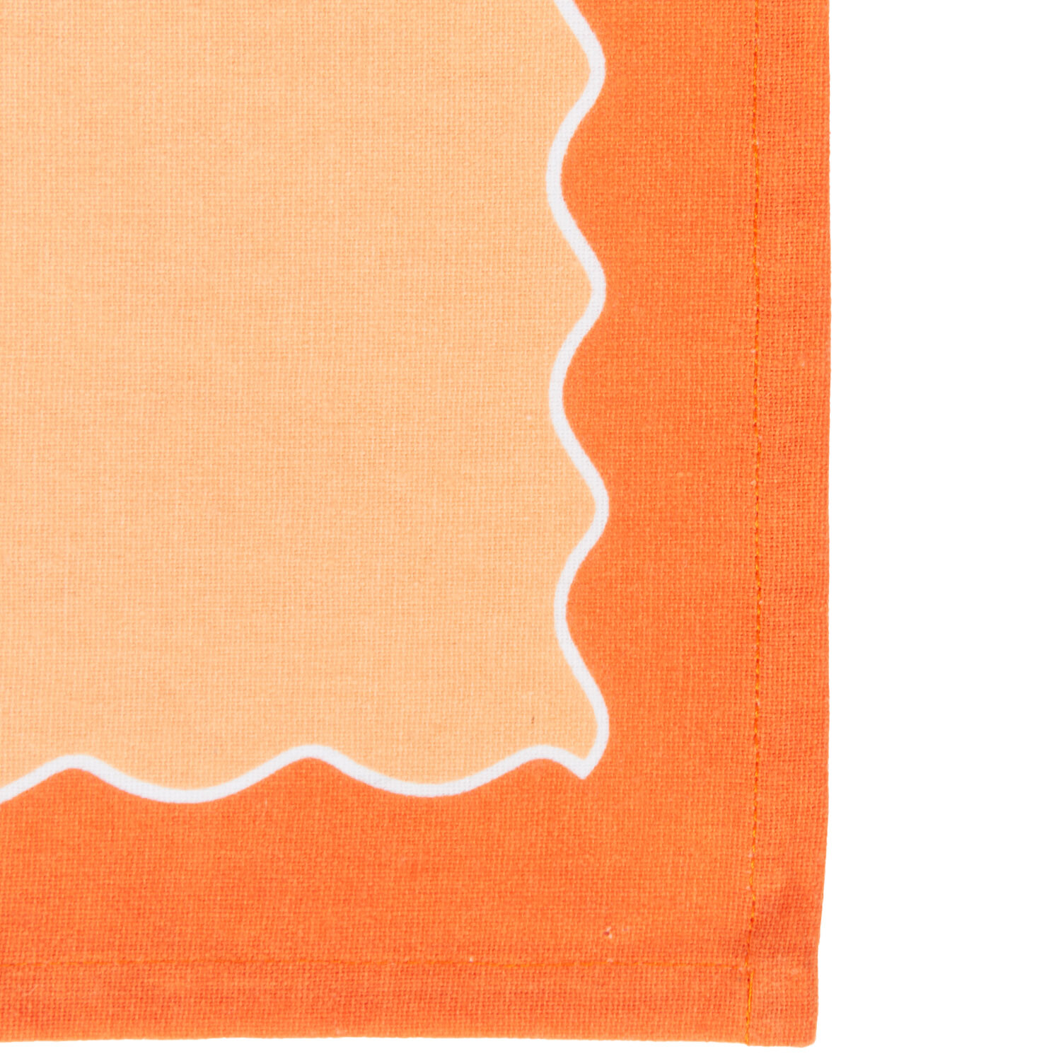 Pack of 4 Wave Edge Napkins - Multicolour Image 12