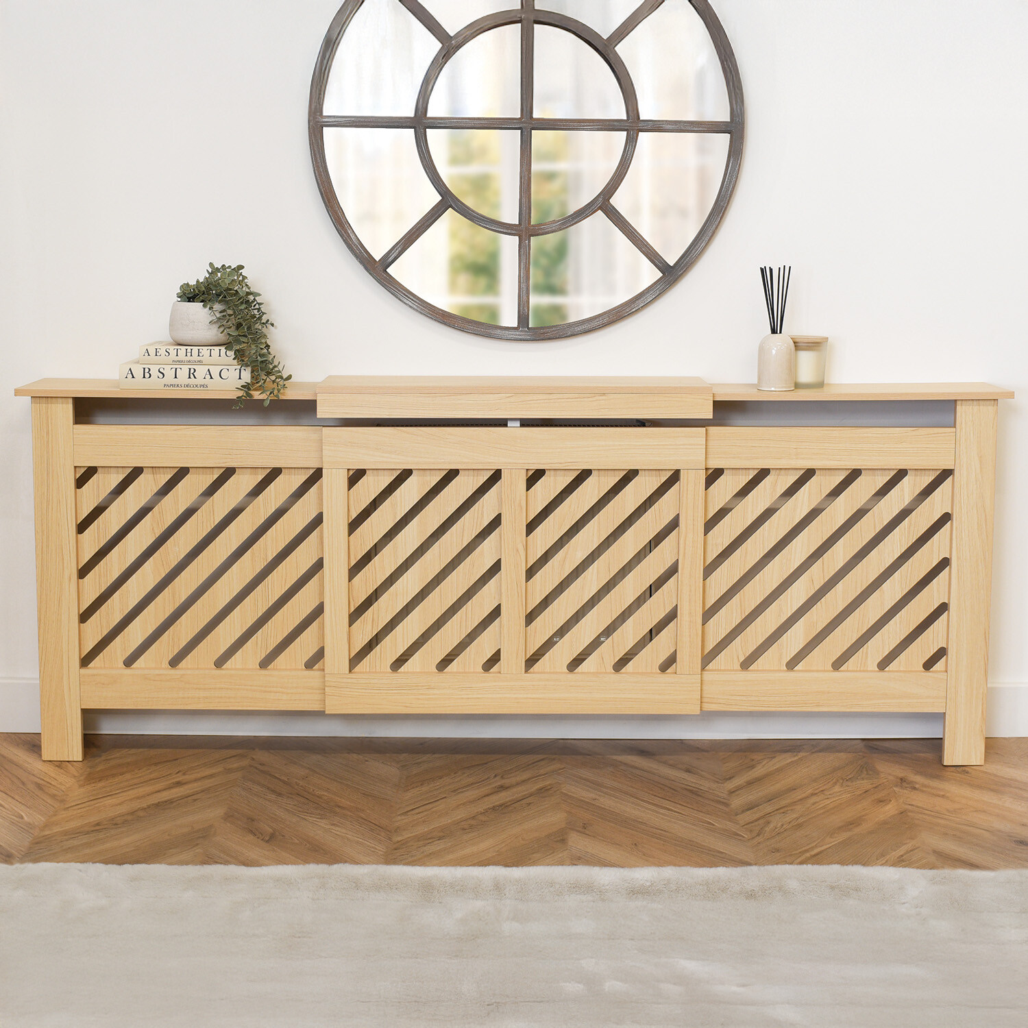 Salford Radiator Cover - Wood Image 3