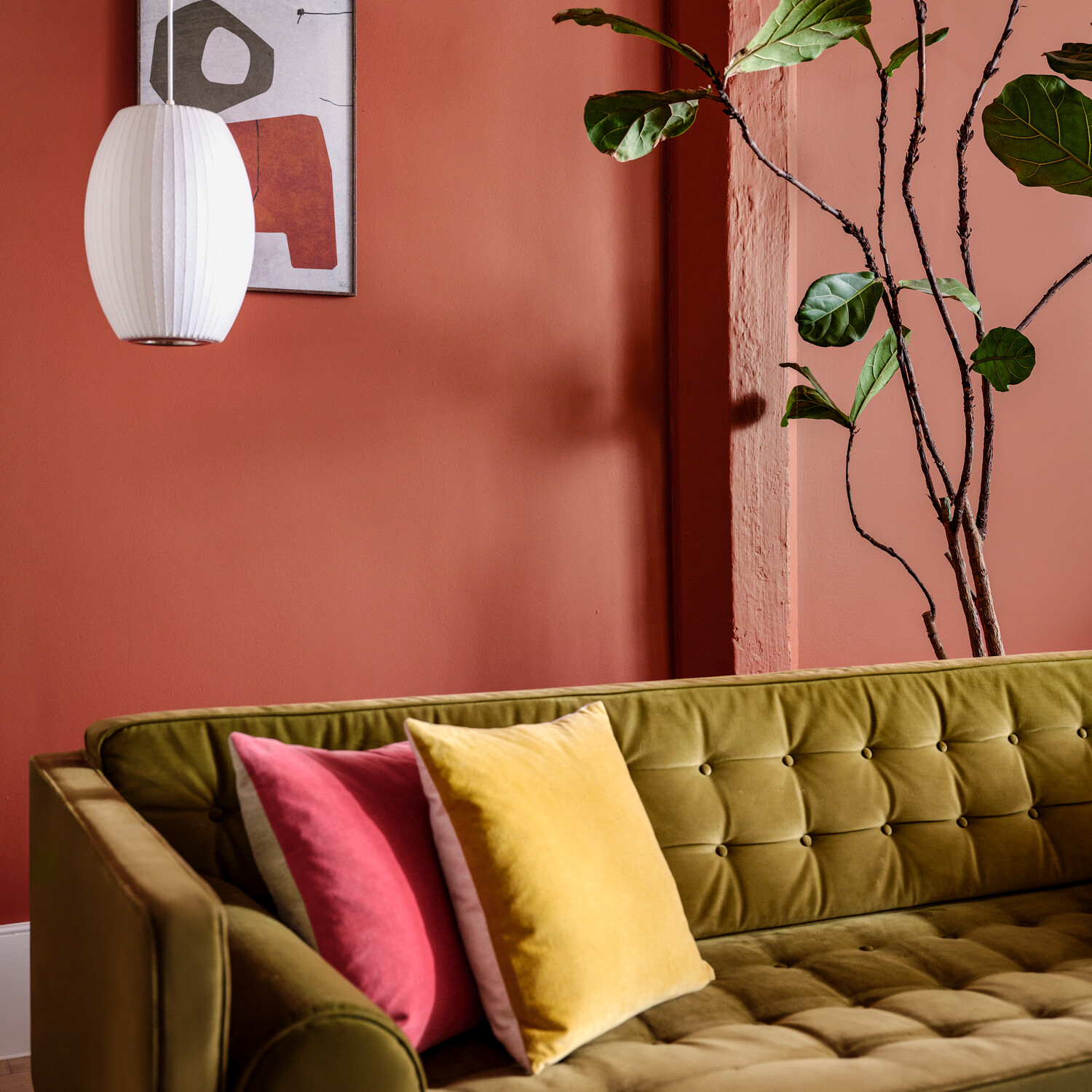 Crown Walls and Ceilings Crimson Fox Matt Emulsion Paint 2.5L Image 3